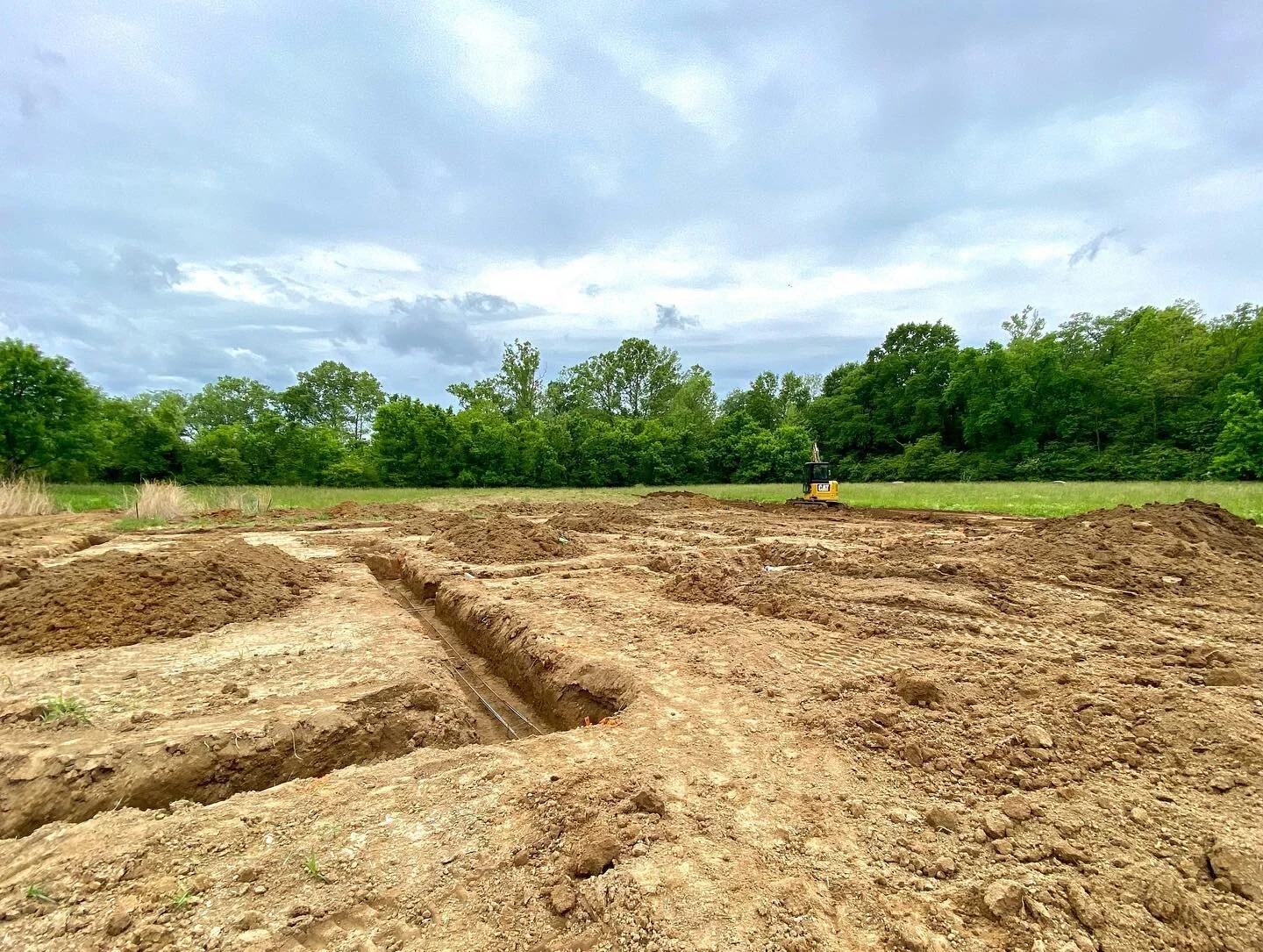✨The start of something beautiful! Swipe ➡️ to see the stunning home we&rsquo;ve started to build on this gorgeous lot✨