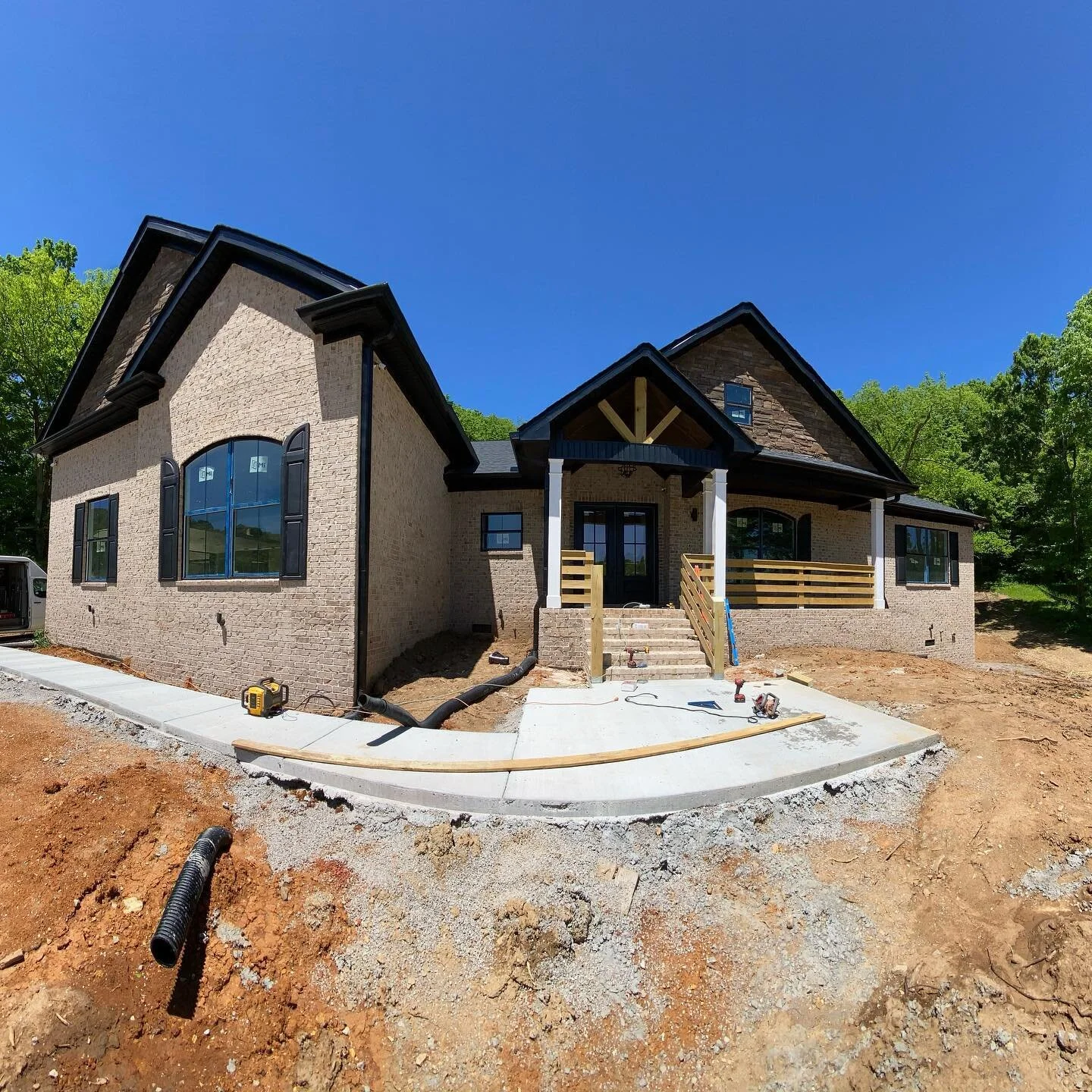 ✨We&rsquo;re so close to finishing up this beautiful home! Swipe➡️ to see some of our favorite details in this custom build✨