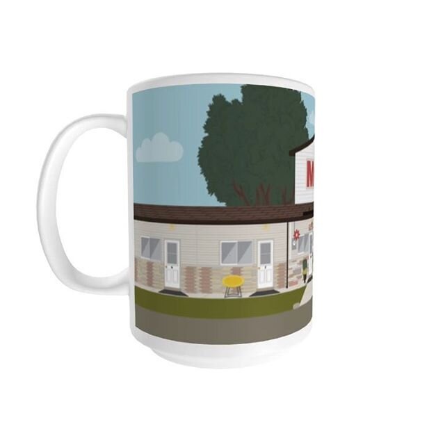 My Schitt&rsquo;s Creek obsession continues - I&rsquo;m pretty stoked on my new Rosebud Motel mug! It&rsquo;s adorable, ceramic, and dishwasher safe. One might say it&rsquo;s simply the best way to start your day (see what I did there? I know - terri