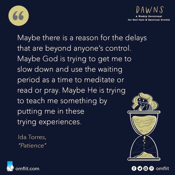 DAY 5 CHRISTMAS GOOD NEWS: PATIENCE