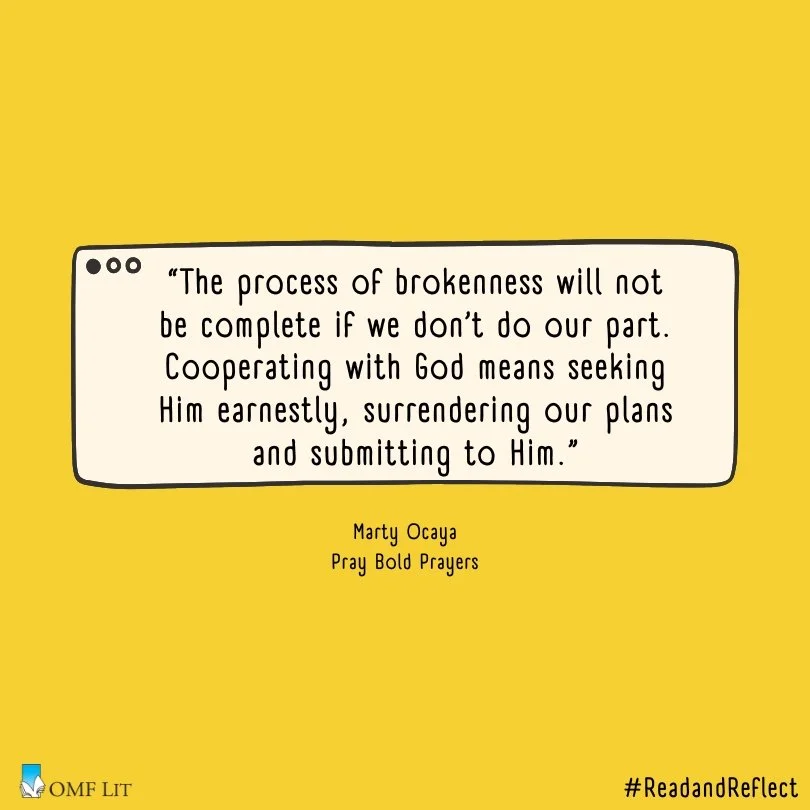 #ReadandReflect: Lord, Break Me If Necessary