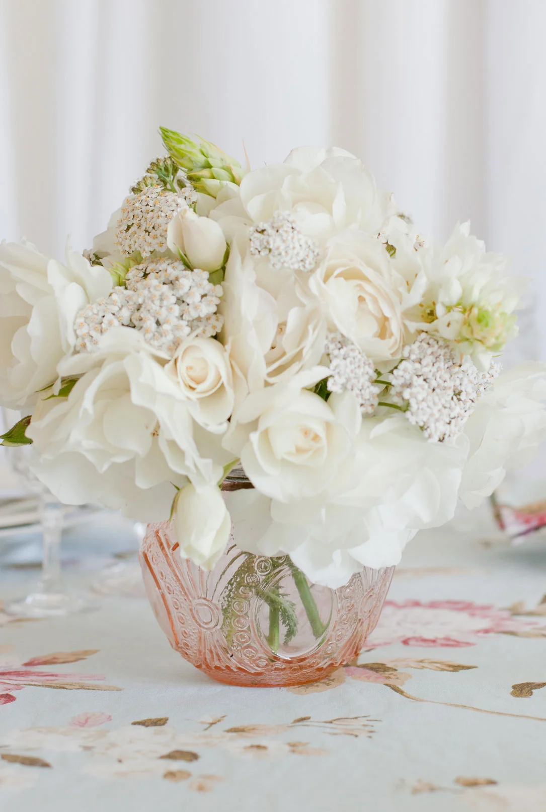 Pink Flower Globe - Sml