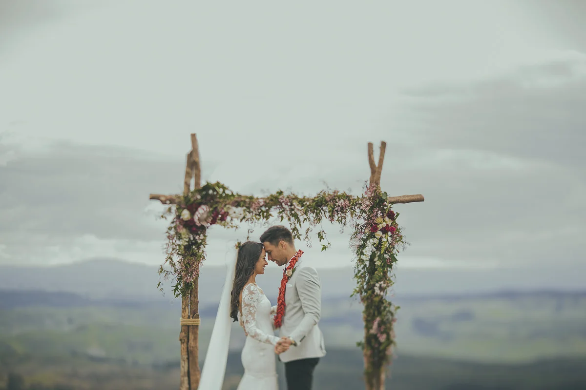 Rustic Two-Post Arch