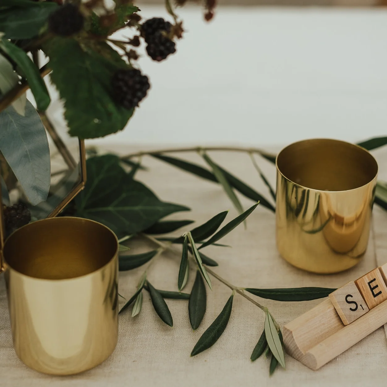 Gold/Brass Tealights