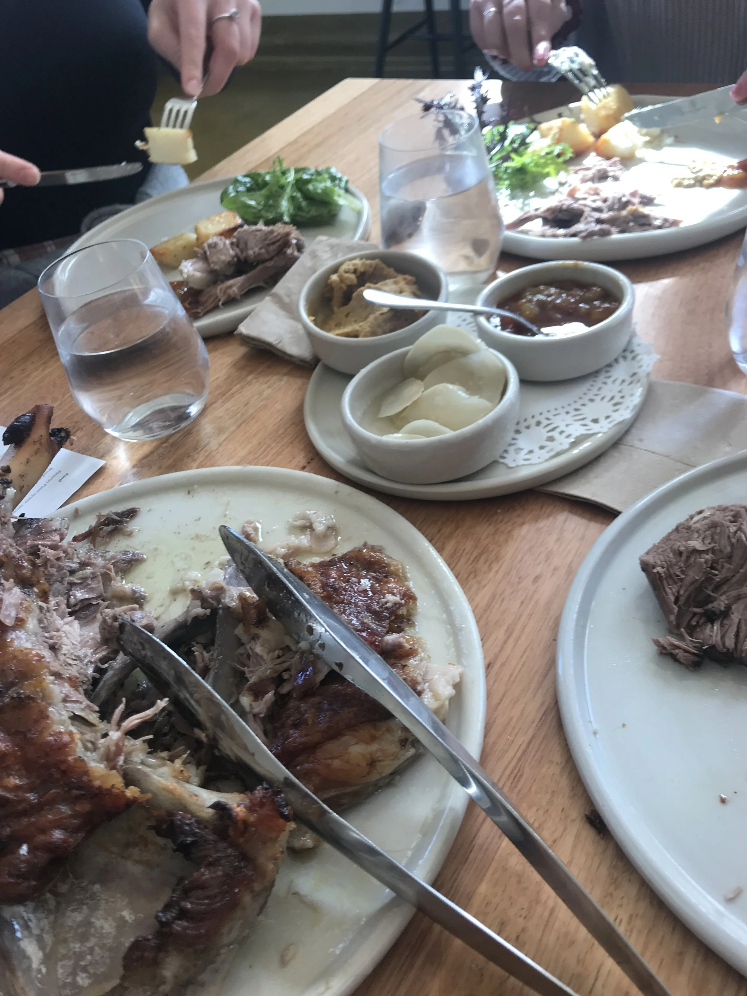 Agrarian Eatery, only 1/2 hours drive from us. You need to book in advance but it is absolutely superb and all local produce is used. We are so lucky to have such a fabulous restaurant close by. Will transport guests if needed.