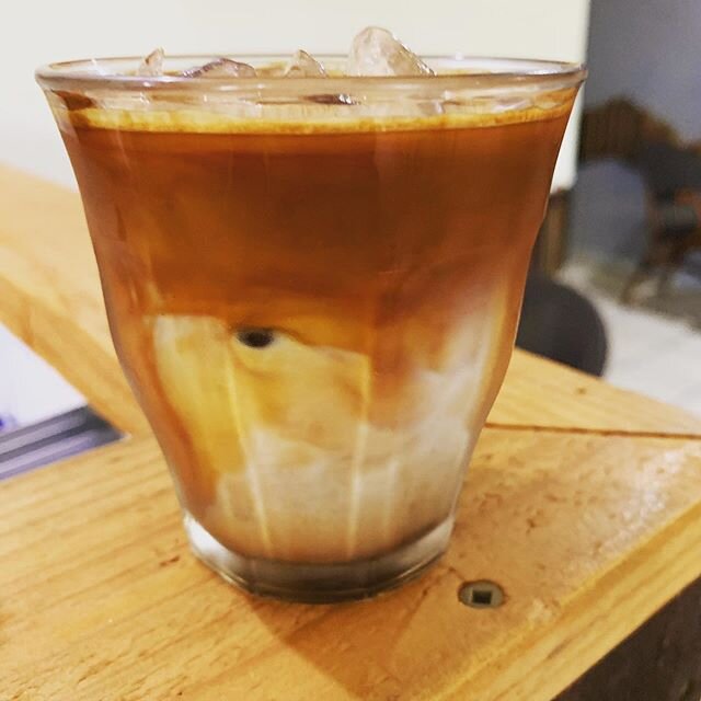 Iced latte perfection. We have you covered for all your coffee variations. Double shot is standard.