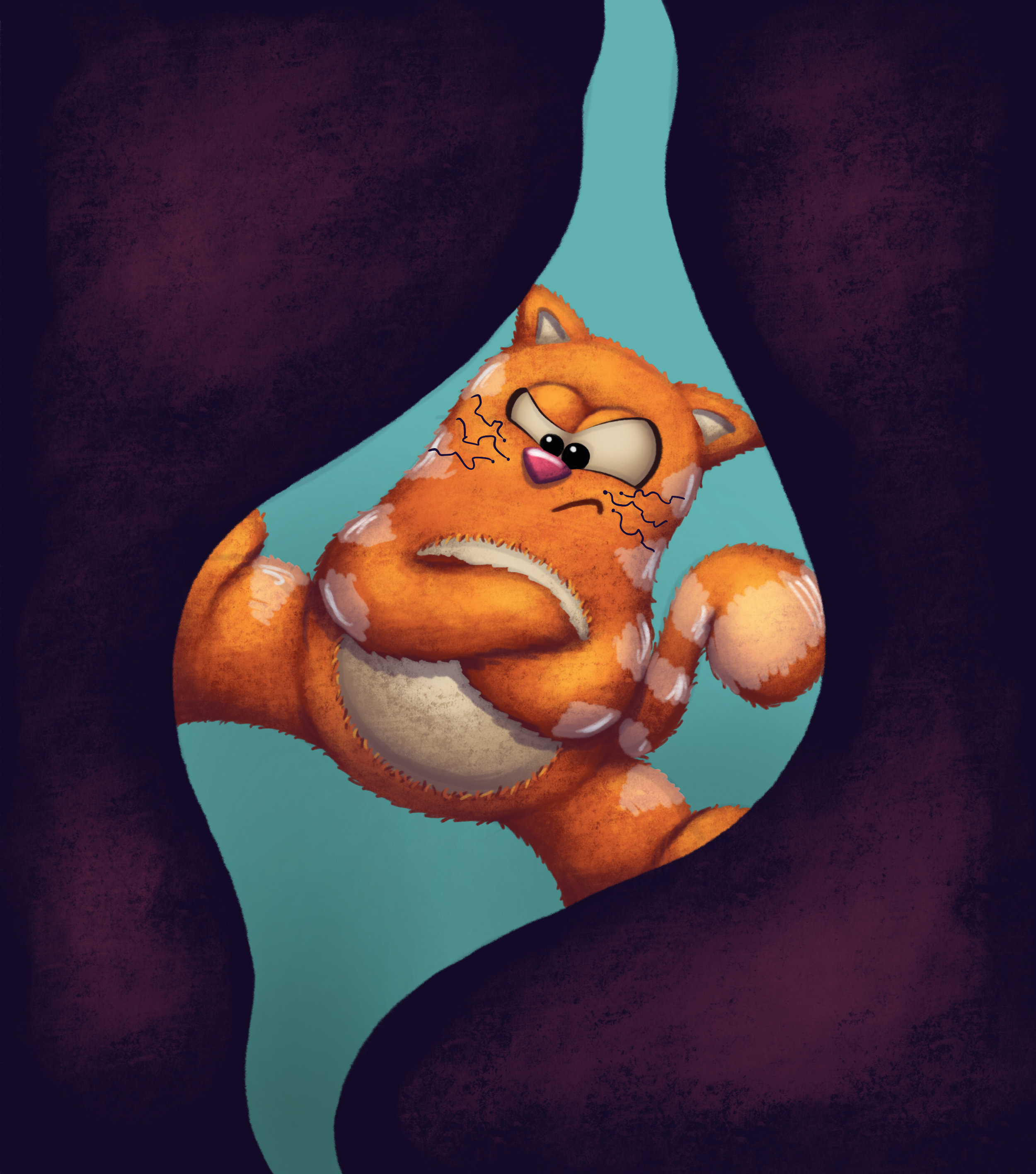 Page from Cat Spies Mouse (Copy)