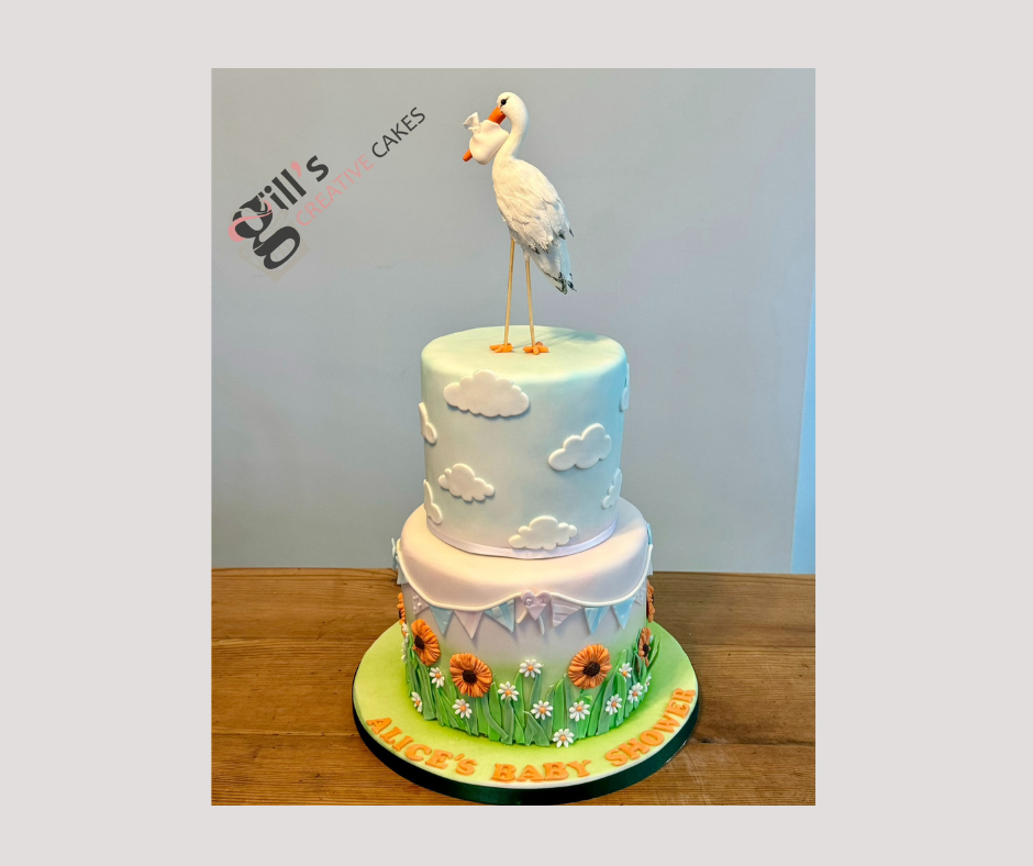 2 tier baby shower stork and baby cake.png