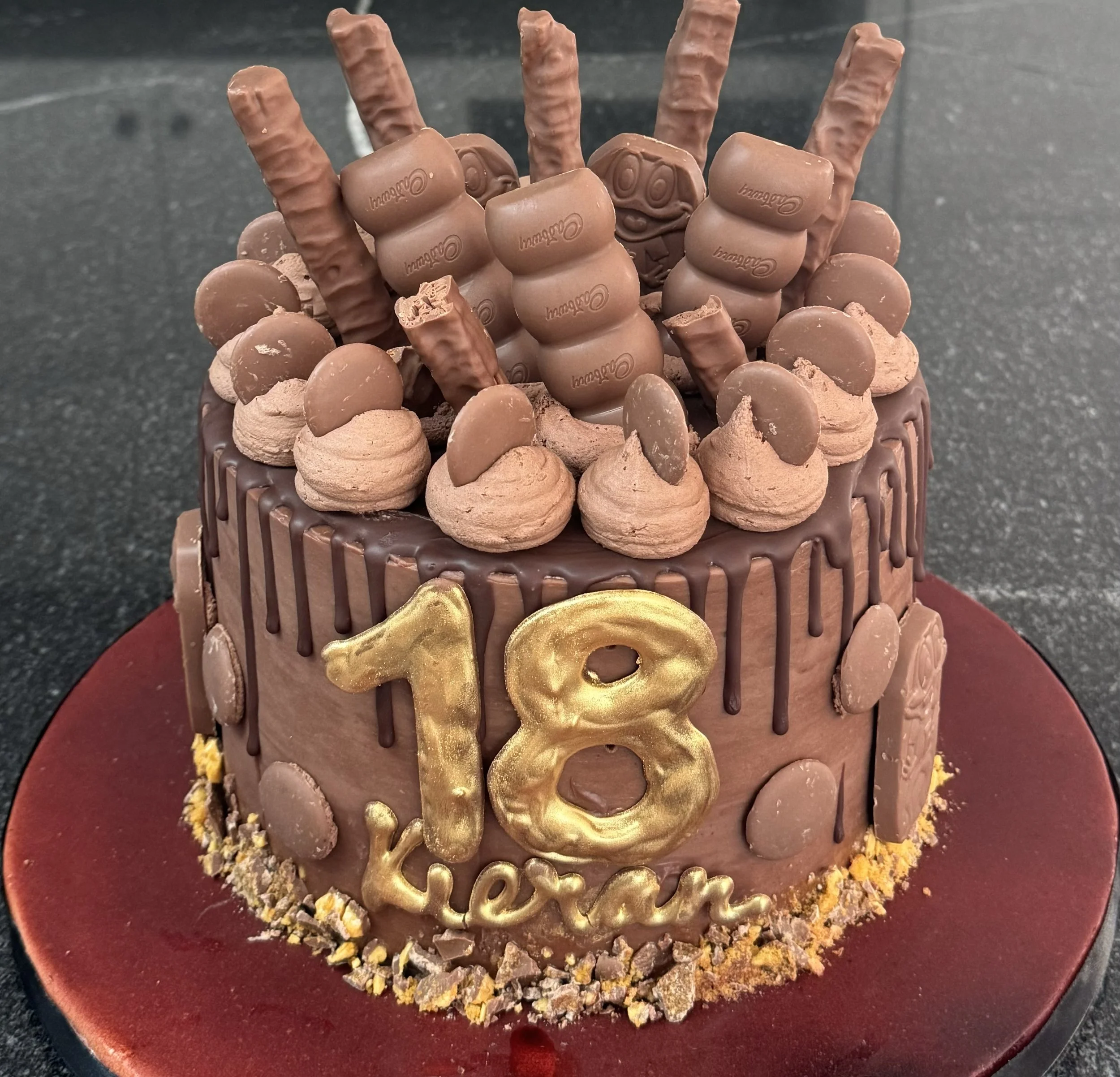 18th Birthday Chocolate Overload Cake