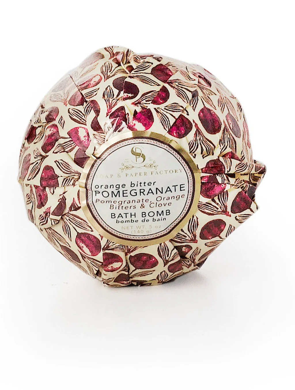 Orange Bitter Pomegranate Bath Bomb