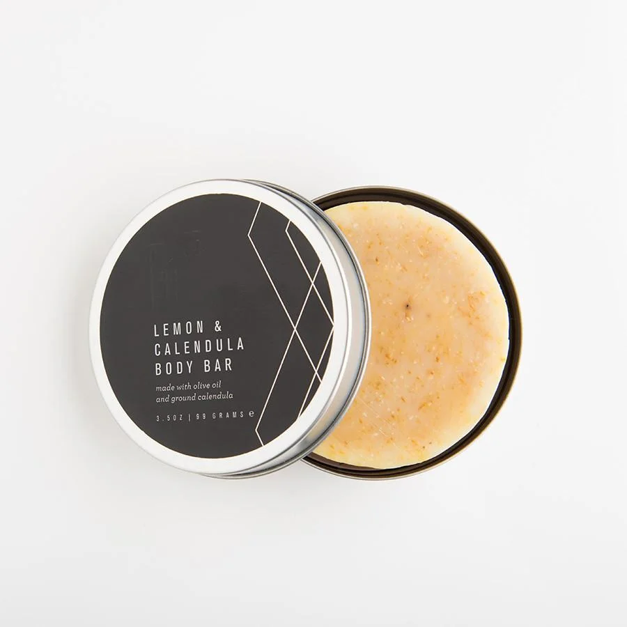 LEMON & CALENDULA BODY BAR