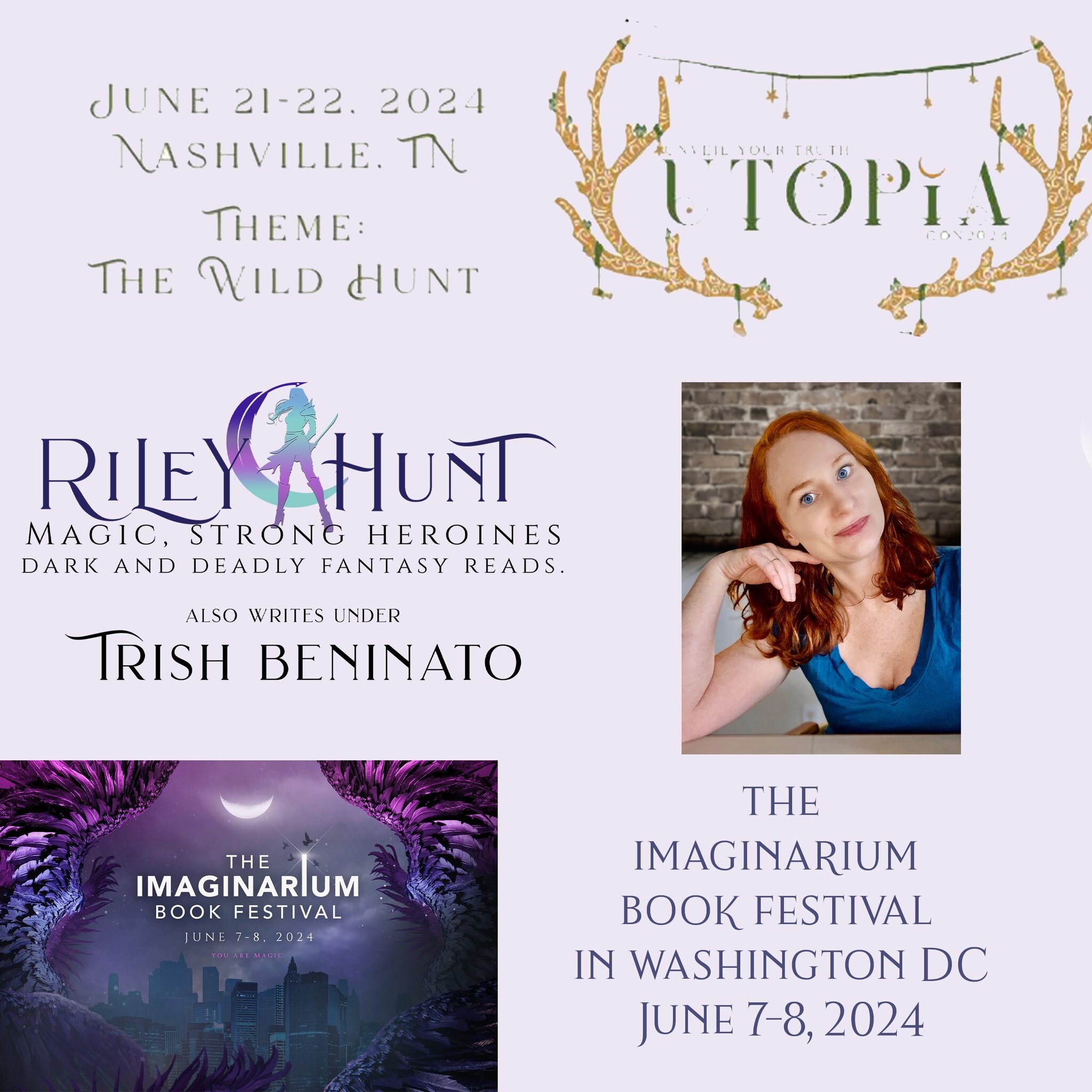 Where can you find me this year? I've decided to be an attending author (with a signing table) at two places this year. You'll find me in Nashville and Washington DC! Sadly, I am only able to do two signings this year, but hope to do some more in the