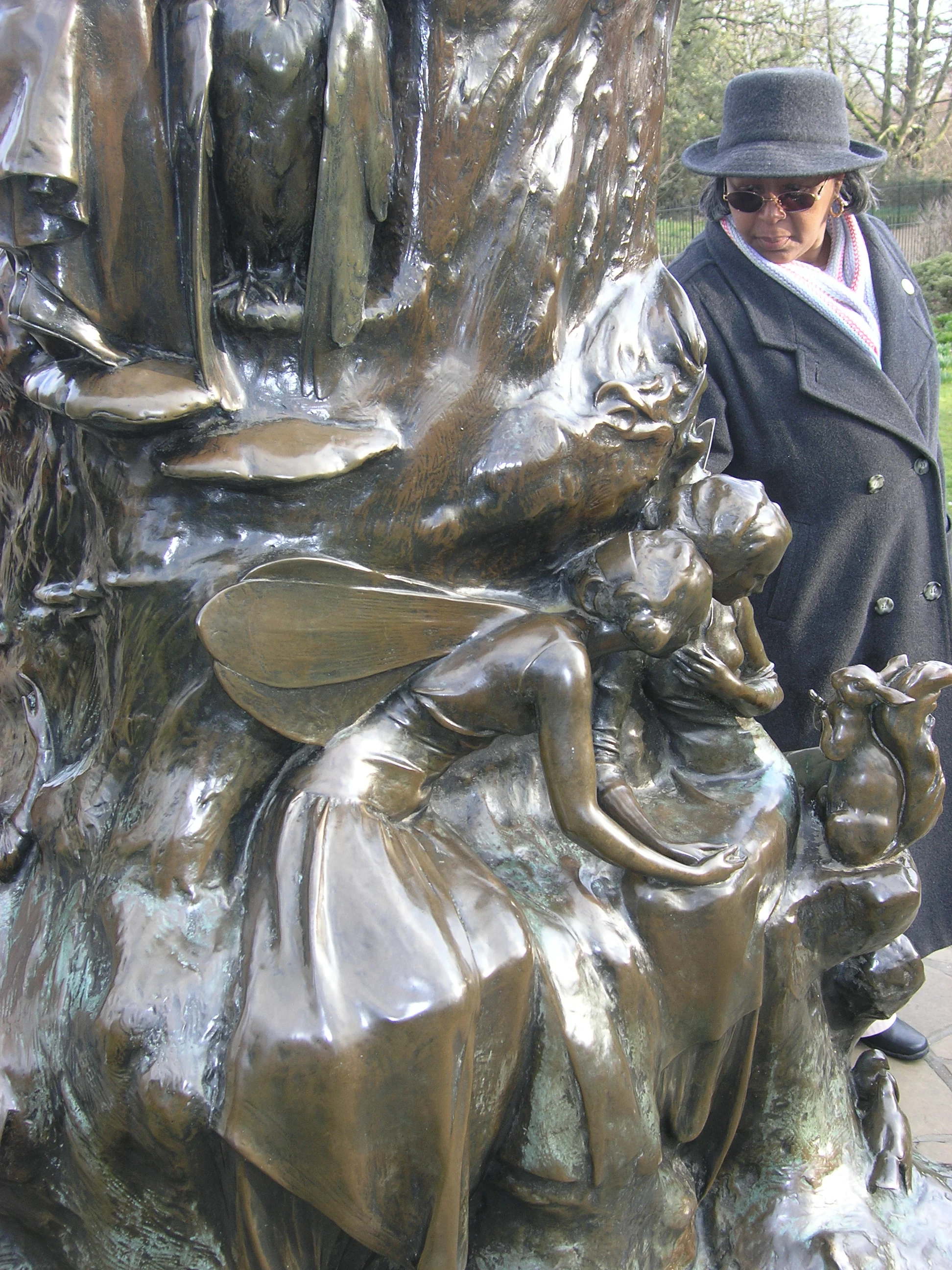  Peter Pan sculpture. 