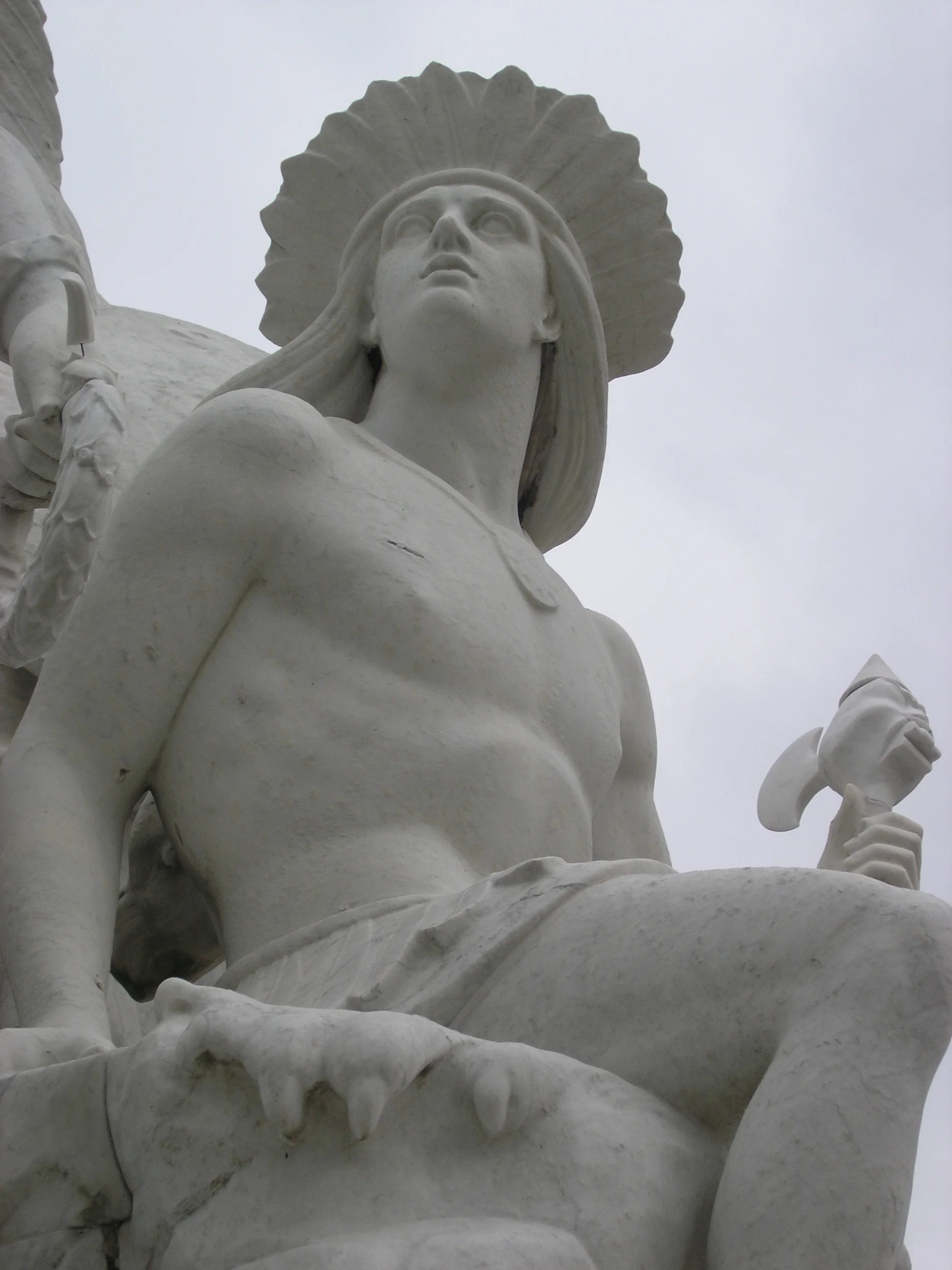  We discussed the representations of different races on the Albert Memorial. 