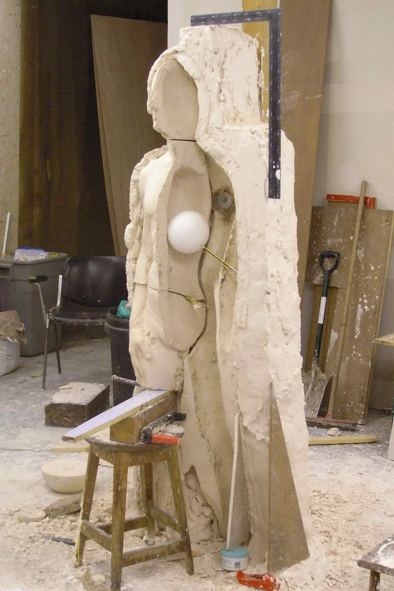  The shapes of the different sections took some time to work out. 