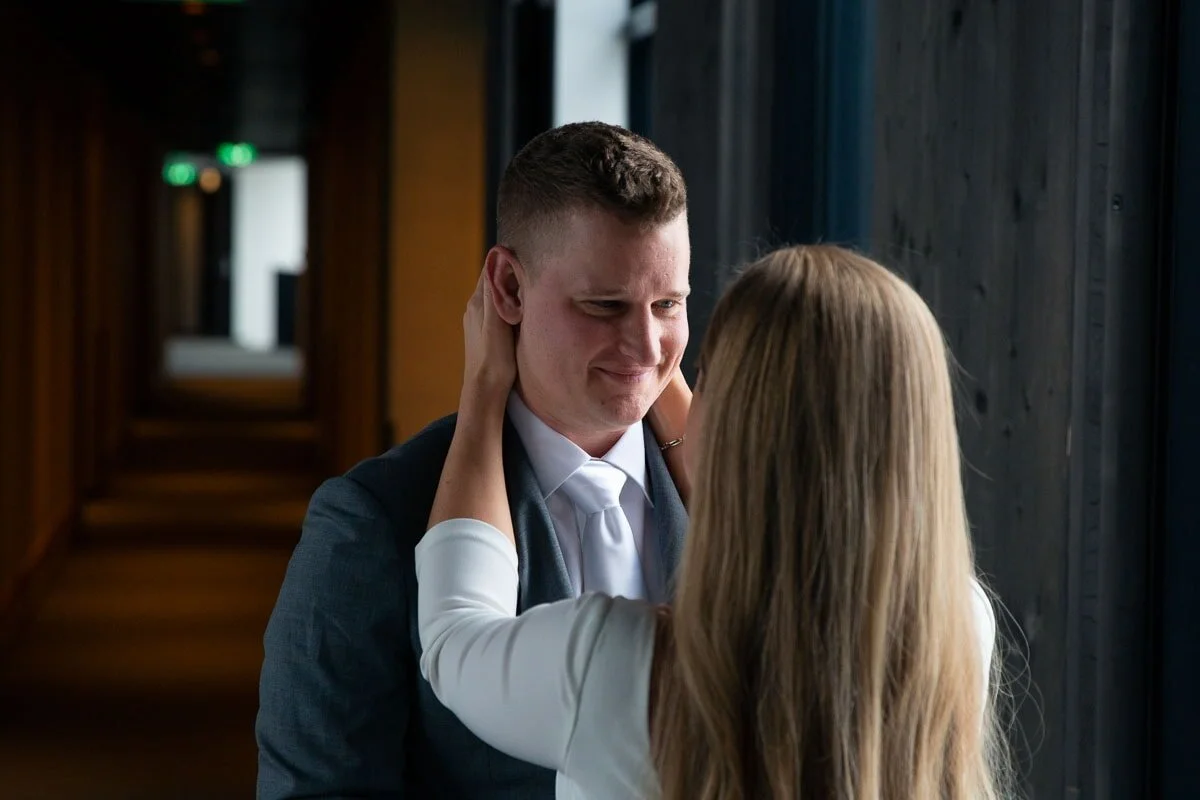 First look at Foss Hotel in Iceland. Iceland elopement photographer is Arctic Weddings Iceland.