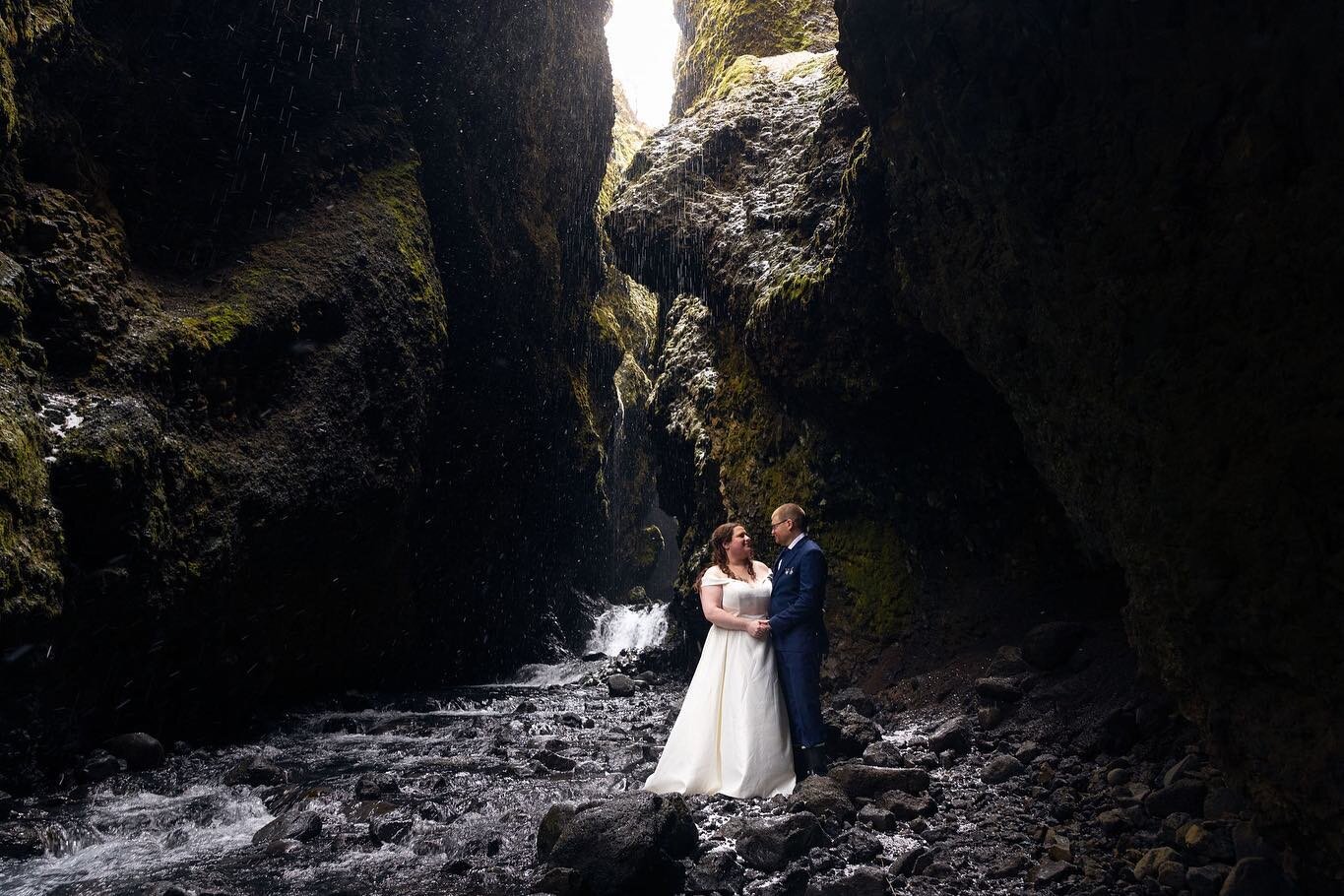 Had a great time photographing this amazing couple&rsquo;s winter wedding! They were so brave and adventurous with the storm they had to endure. Thank you for allowing us to be a part of your beautiful wedding adventure! 💙❄️ &bull; 
&bull; 
&bull; 
