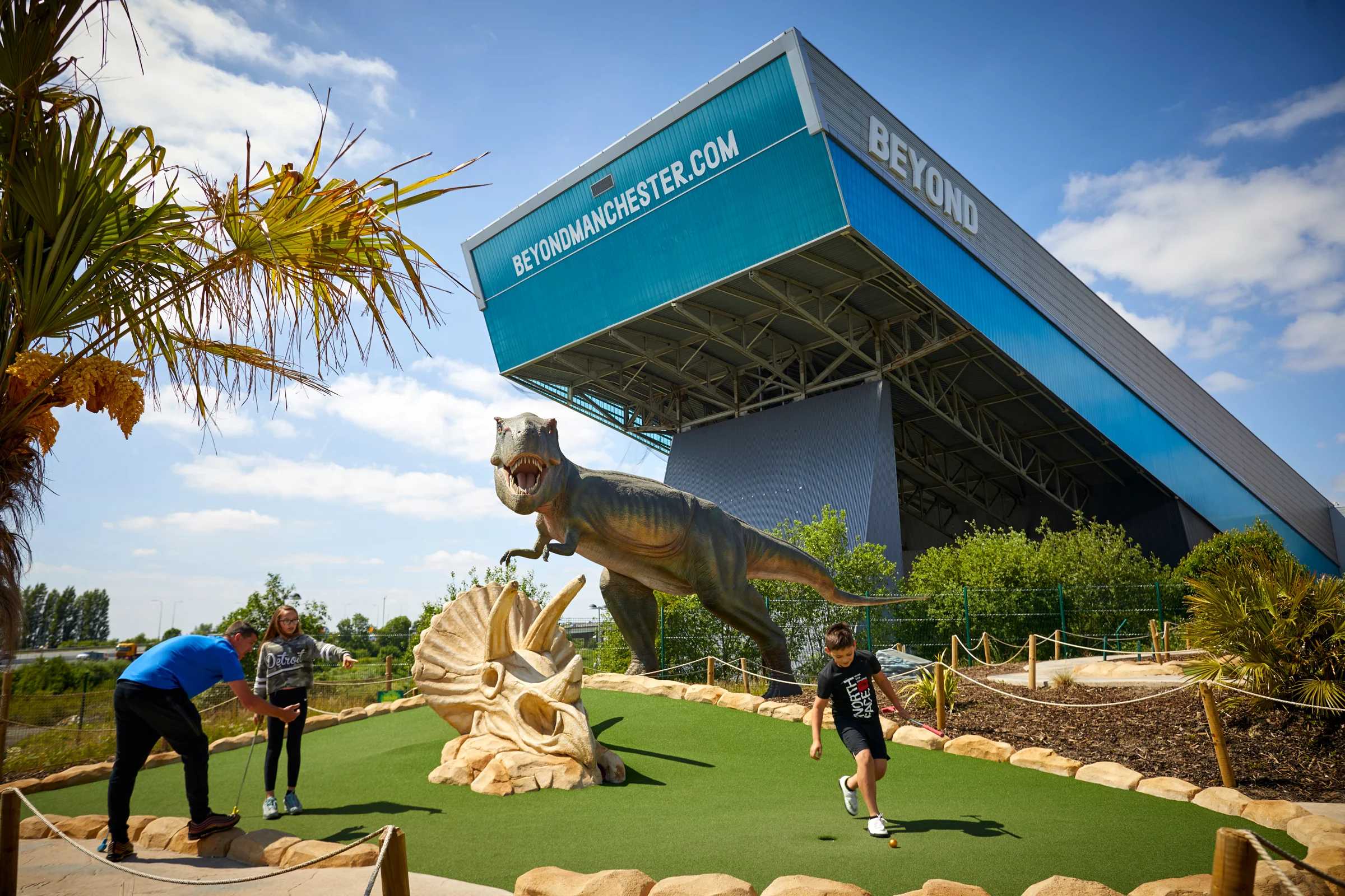 Save a Jurassic packet at Dino Falls Adventure Golf this May 