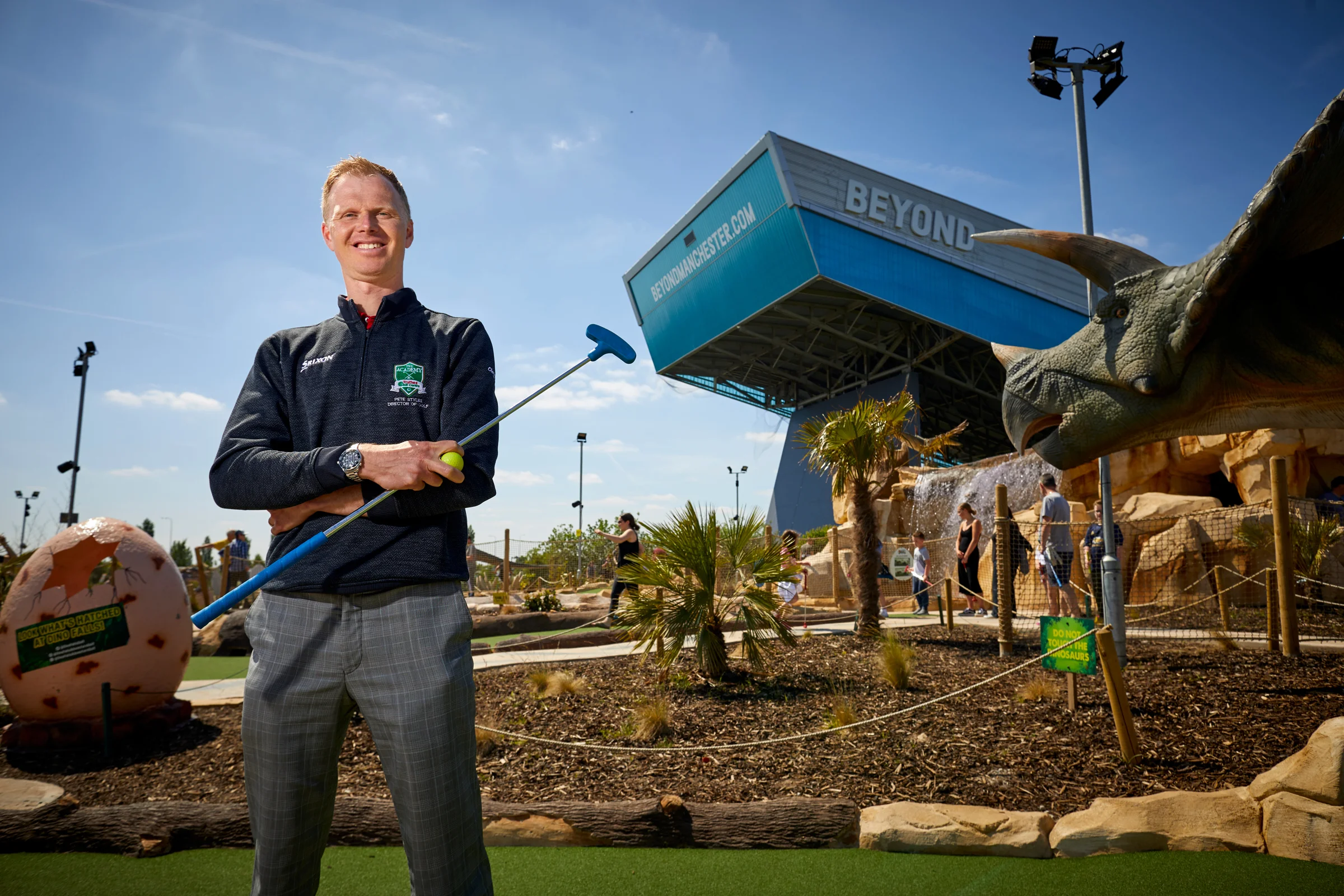 Planning approved for volcanic extension at Dino Falls Adventure Golf 