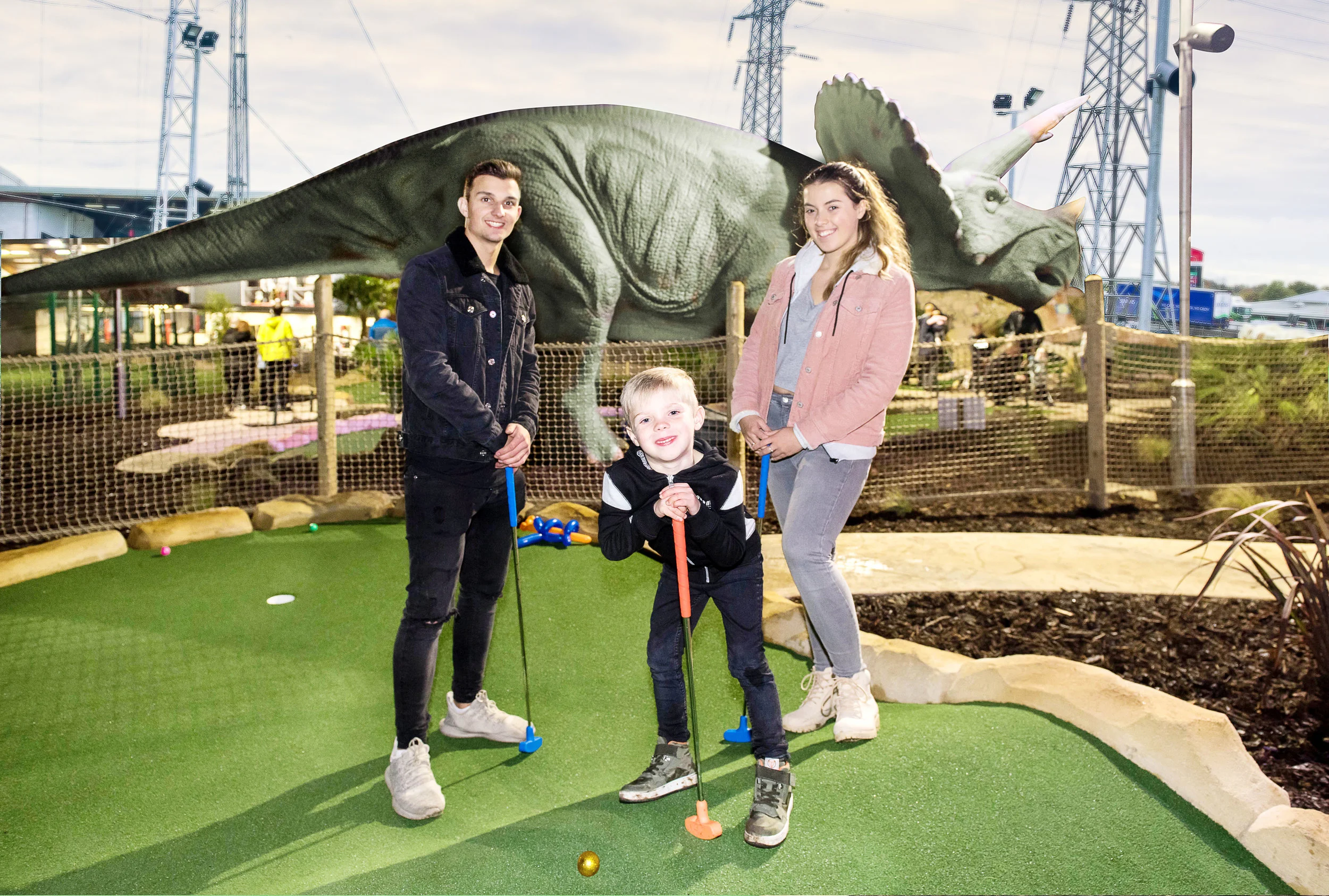 Popular money-saving offer returns to Dino Falls Adventure Golf for  October Half Term 