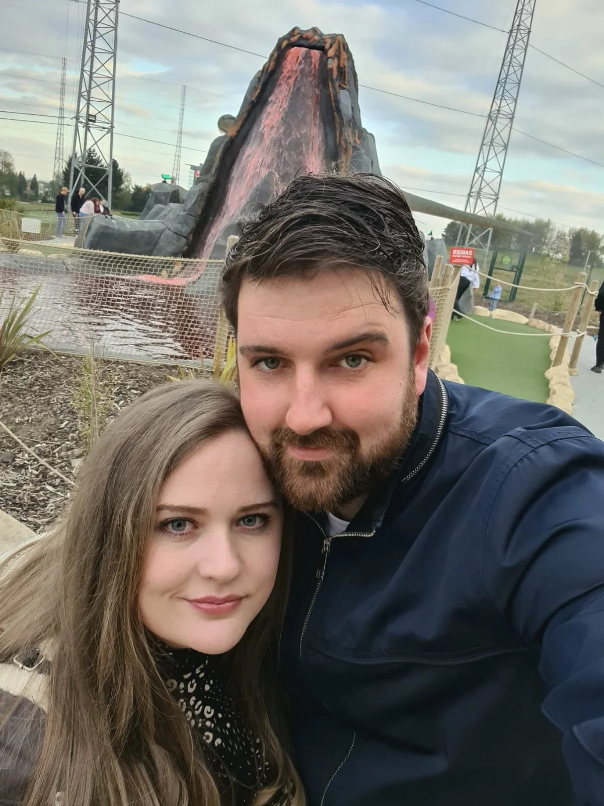 Rawr-some Proposal at Dino Falls 