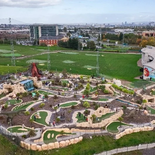 Egg-stra special Easter and NEW Toddler Waddles at Dino Falls Adventure Golf