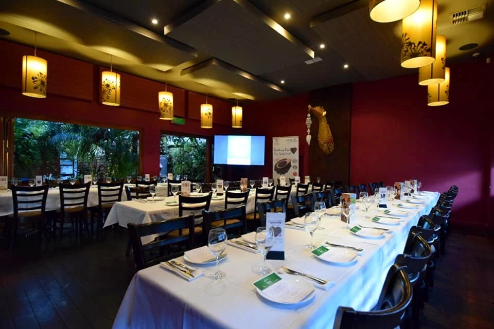 50 pax function set up in main dining area Itsara Thai Perth
