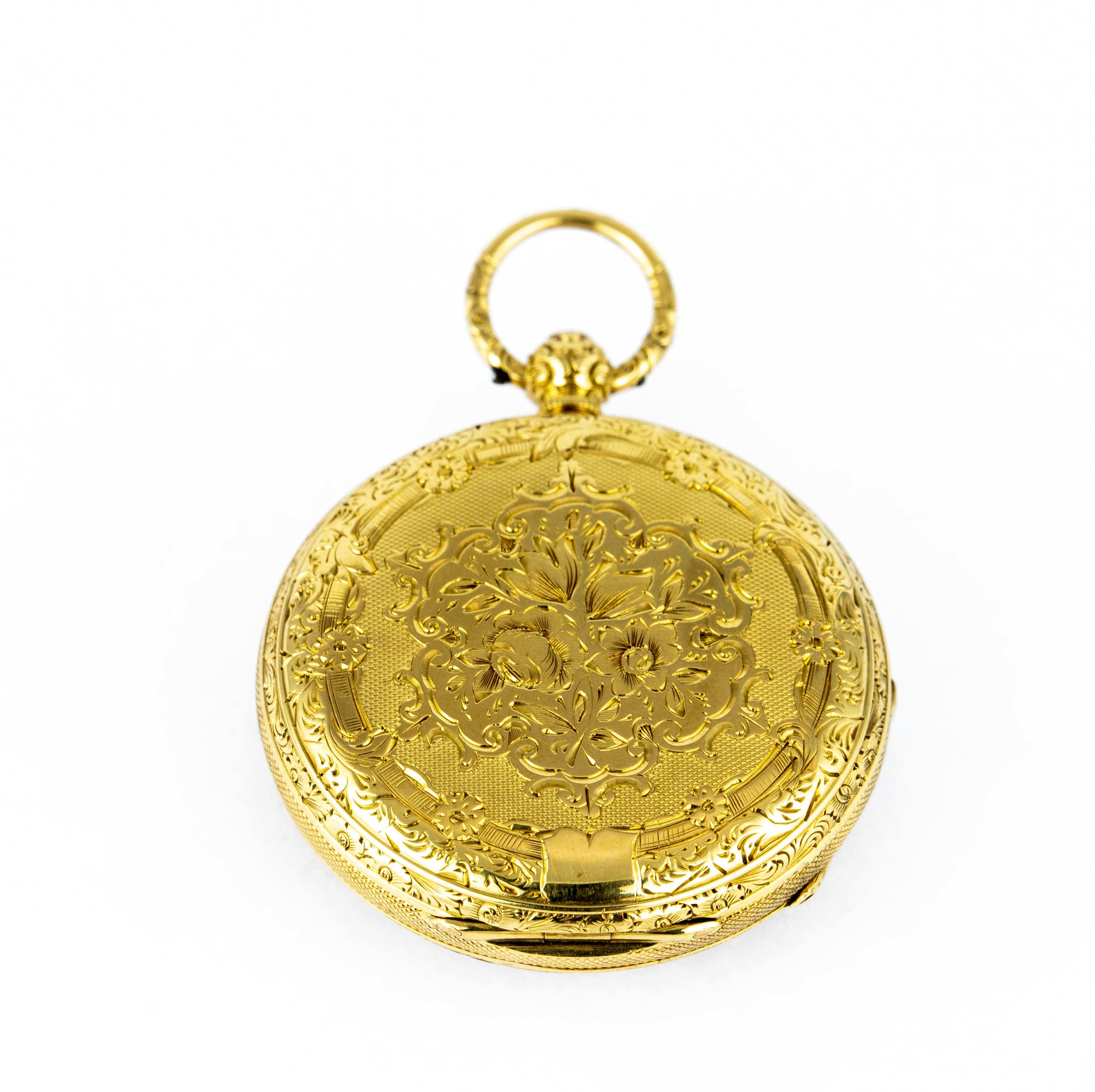 Rex-Johnson-Antique-18ct-Dress-Key-Wind-Pocket-Watch-London-1917 2.jpg