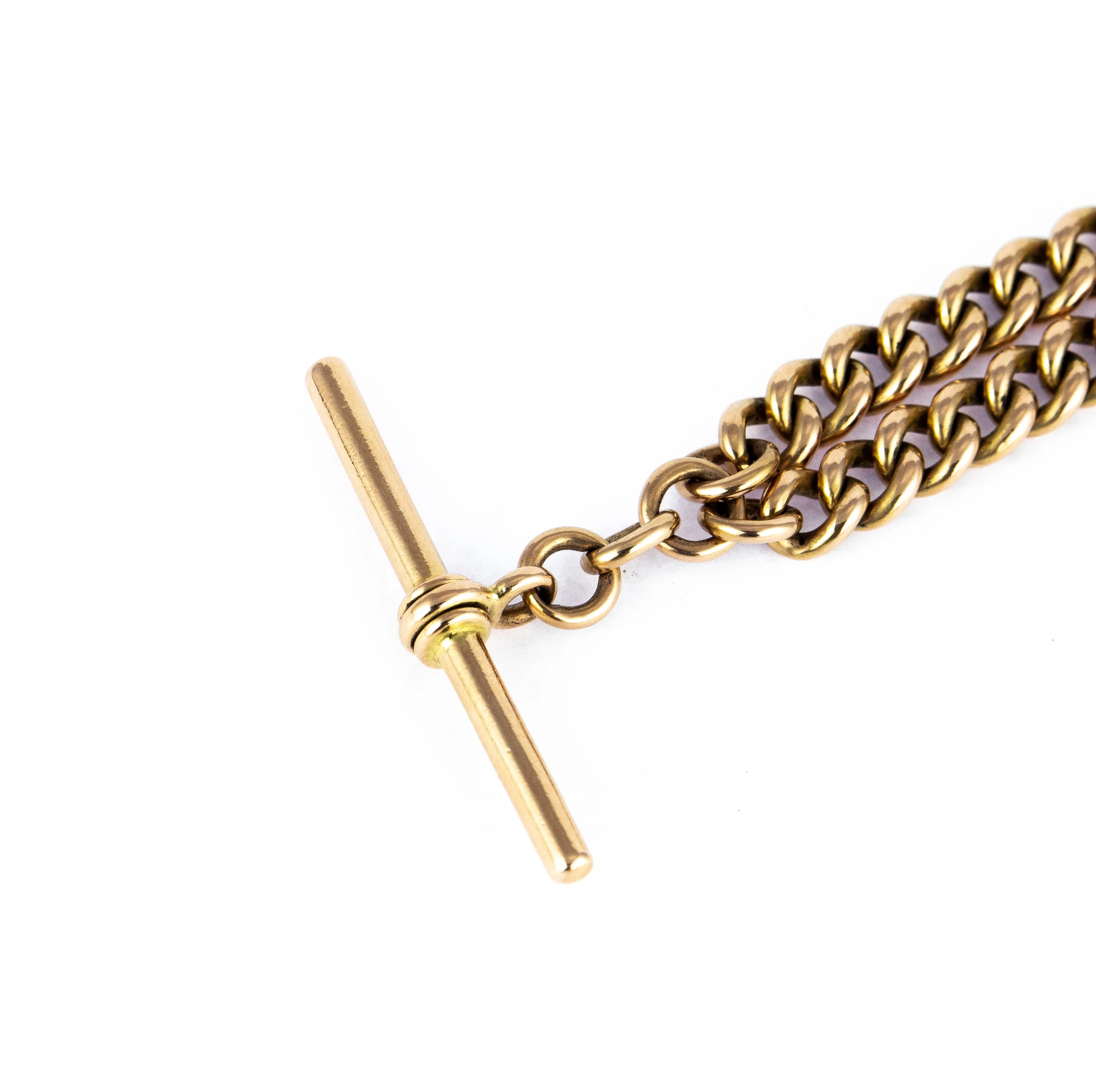 Rex-Johnson-Antique-9ct-Rose-Gold-Double-Albert-Chain-Circa-1910 3.jpg