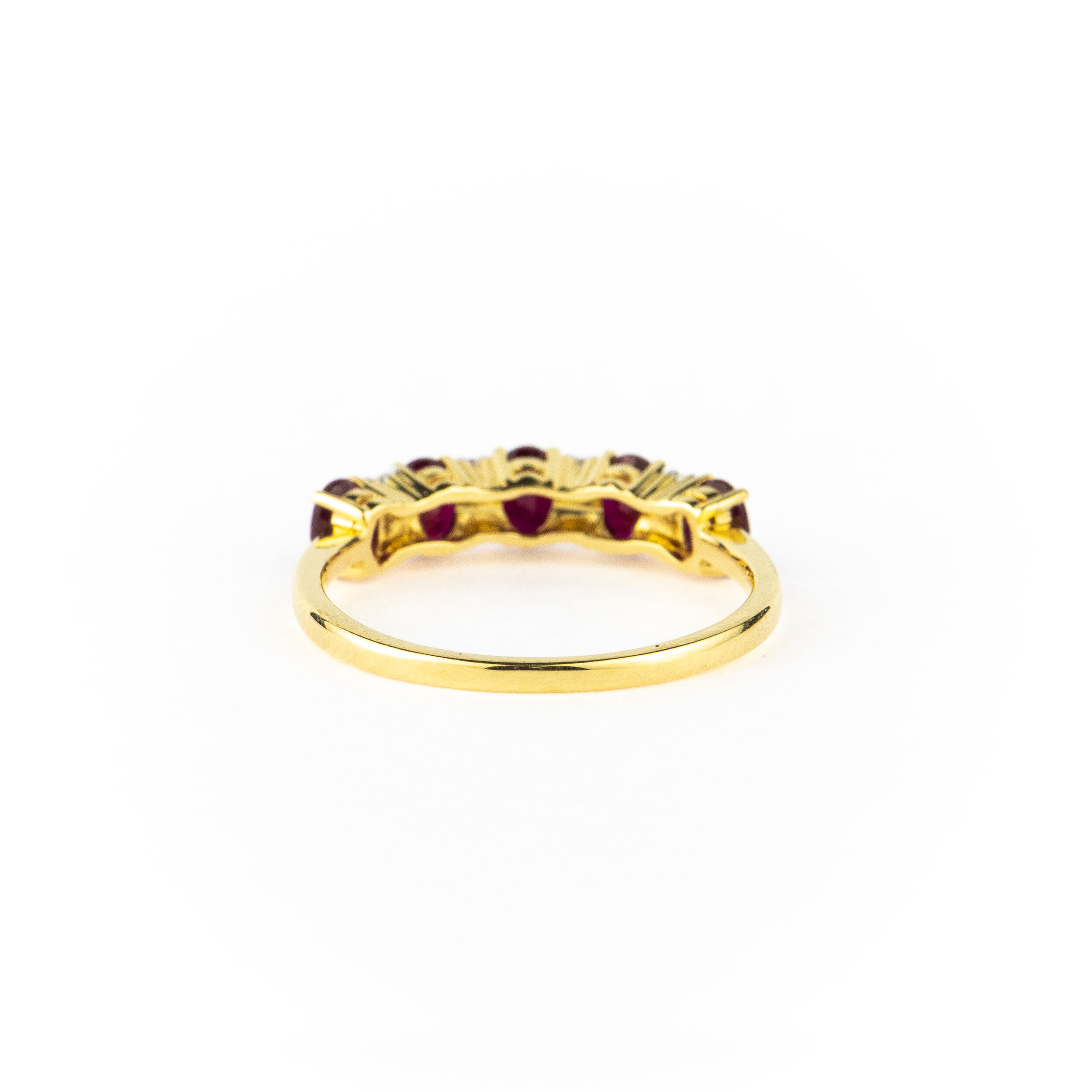 18ct Ruby & Diamond Half Eternity Ring 3.jpg