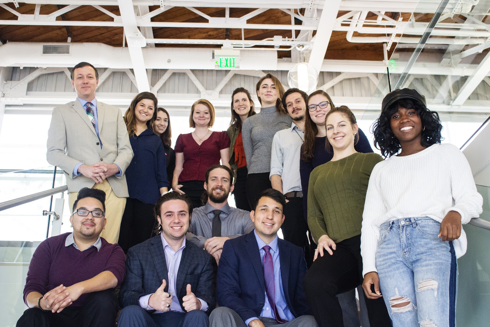 Young Minds and Big Ideas , our Bobcats are keeping it professional as they visit the Ad agencies of LA!