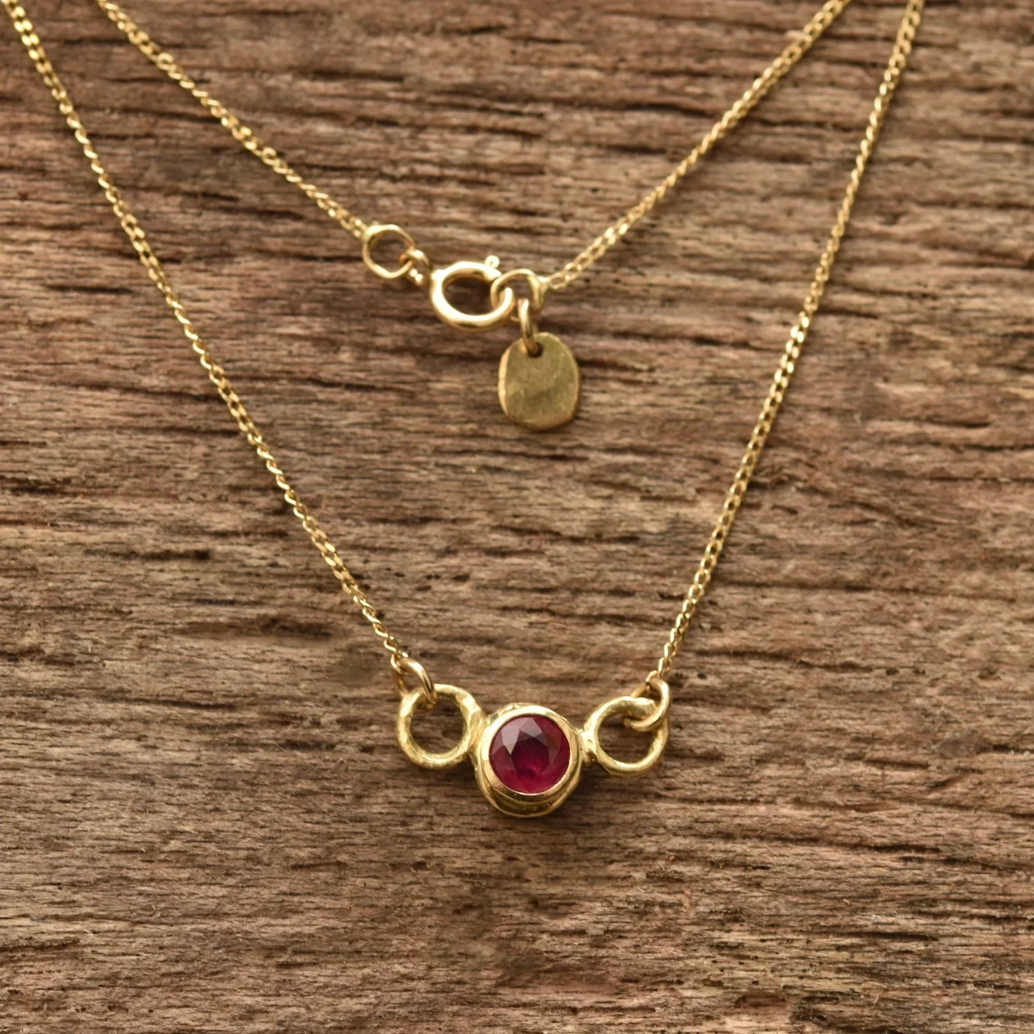 Ruby bubble necklace - £779