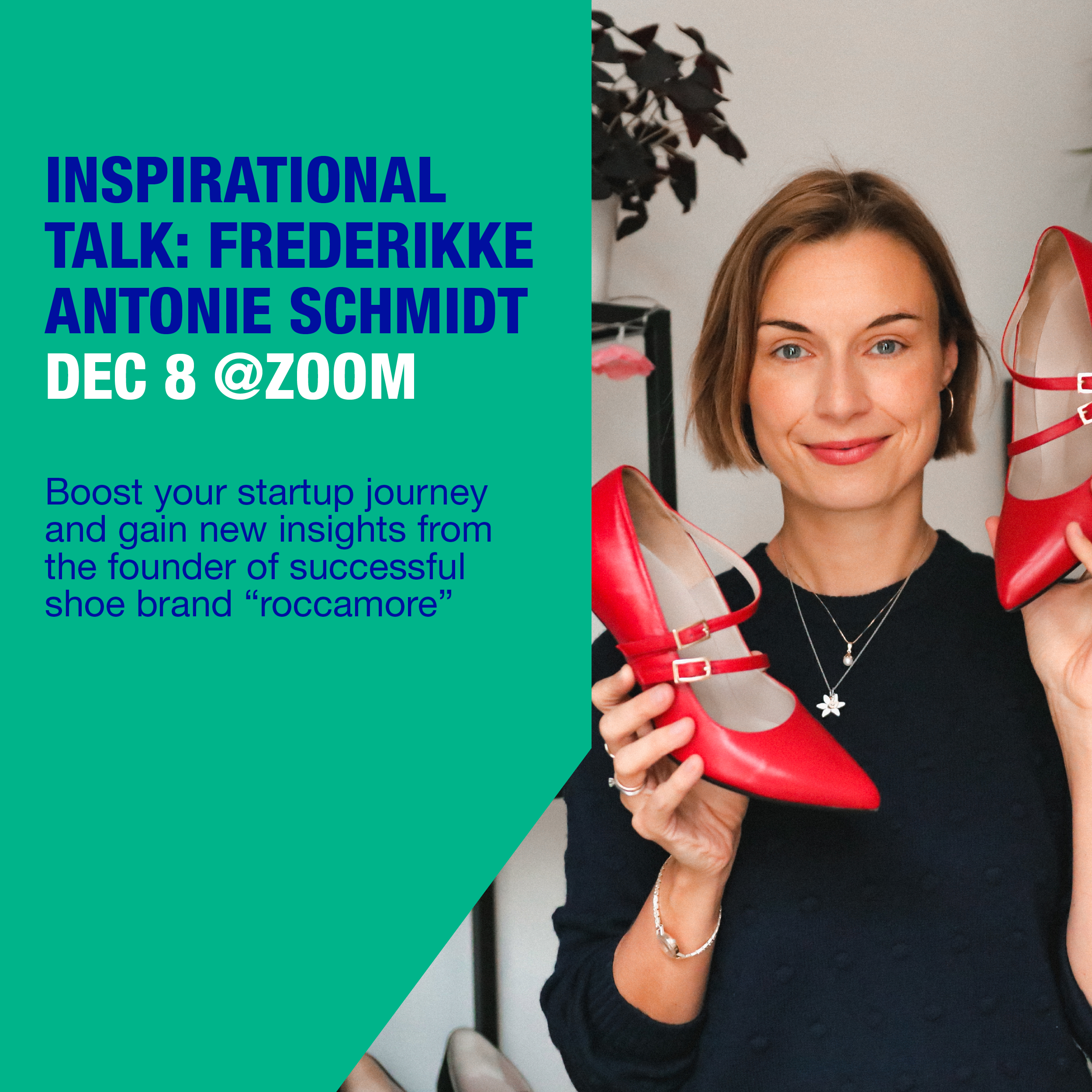 NEH event - inspirational talk with Frederikke Antonie Schmidt by Lund University