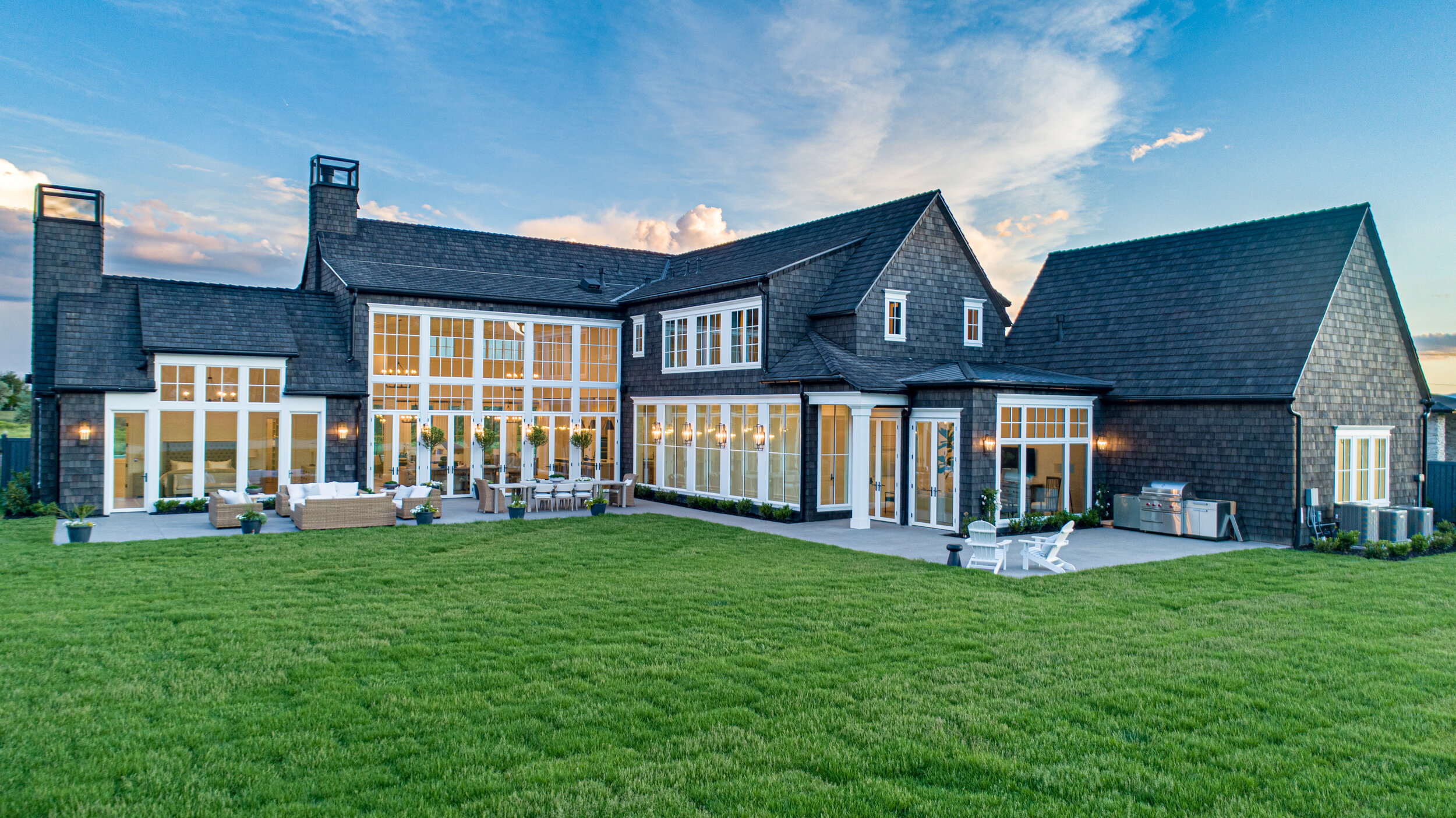Design-Builder: Cambridge Home Company | Photographer: Drone Your Homes 