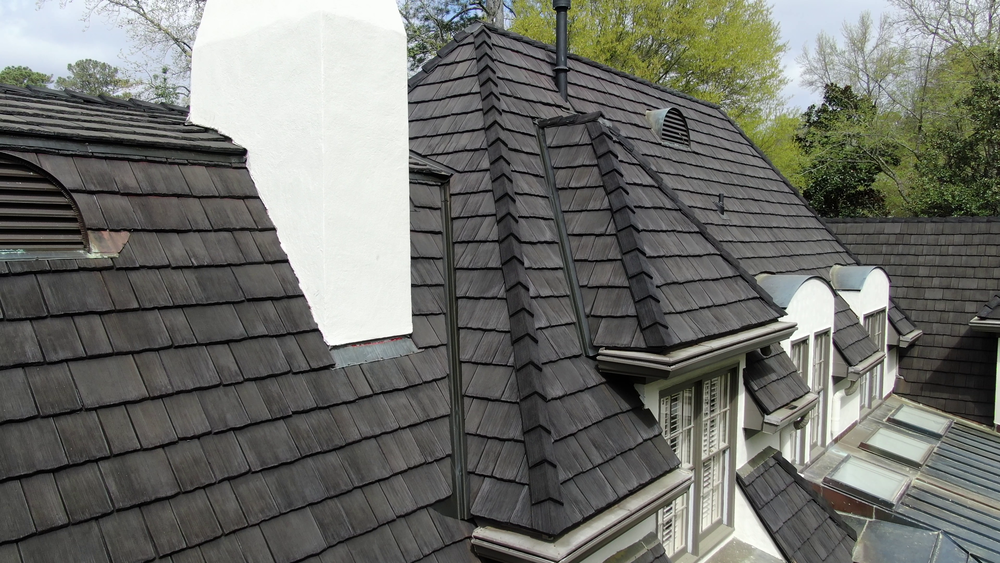 Composite Faux Cedar Shake Shingles, Roof Tiles Home Depot