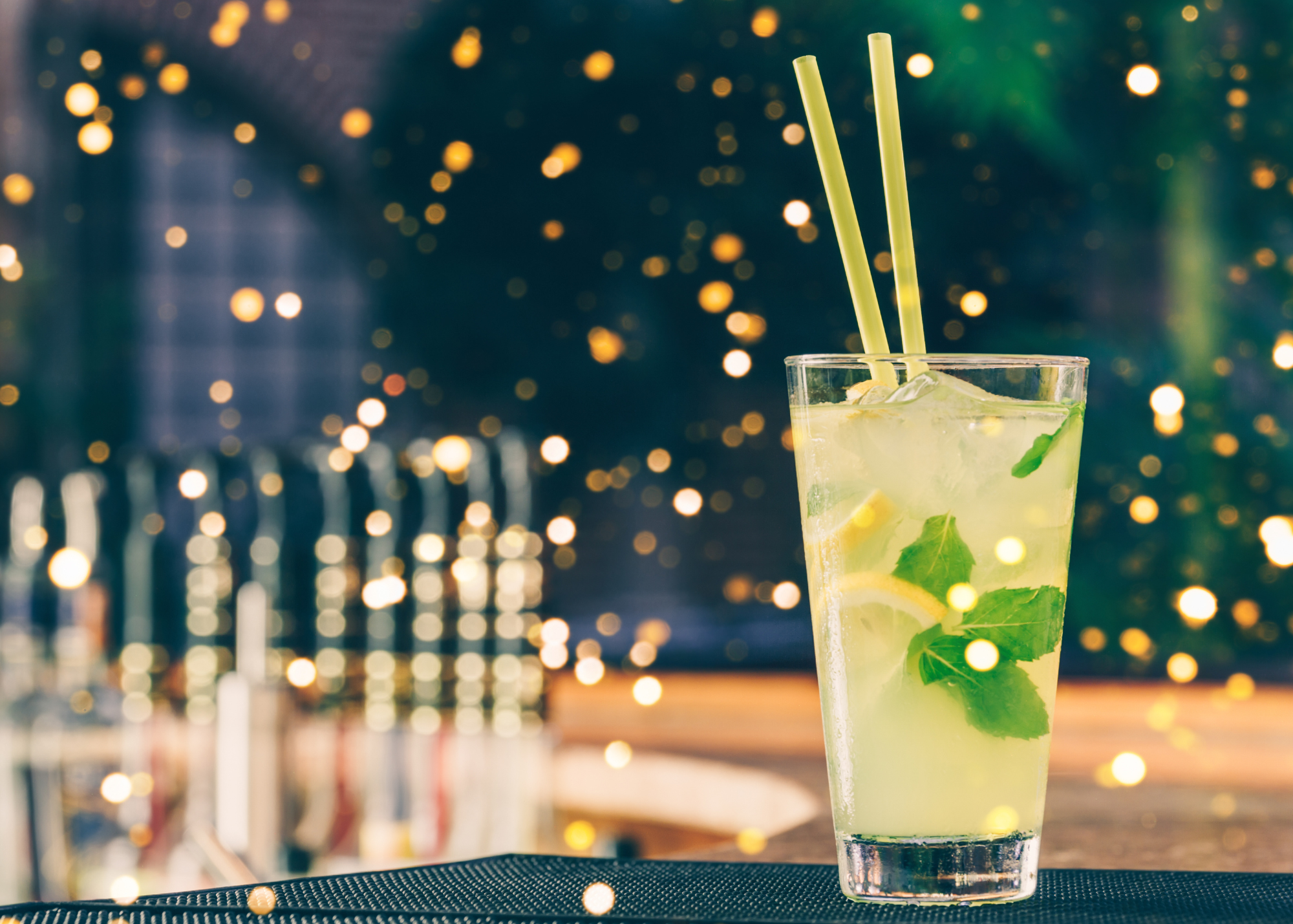 Sparkling Cucumber Mint Lemonade
