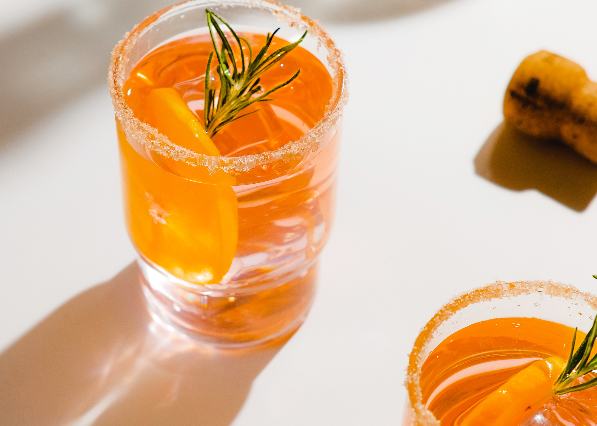 Golden Honey Citrus Mocktail