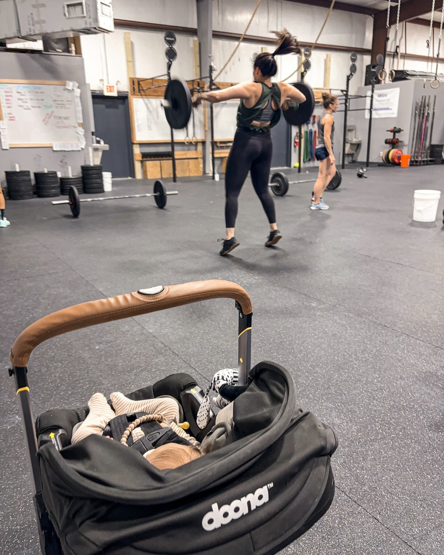 We love when the little ones are here to cheer on Mom or Dad. We know routines are hard to find, and workouts might look a little different, but we&rsquo;re here for it all!