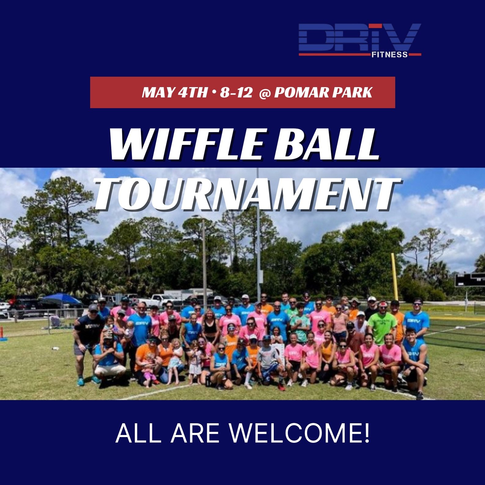 As if the week couldn&rsquo;t get any better we&rsquo;re gonna have our annual wiffle ball tournament this Saturday at Pomar Park from 8-12.

Teams will be picked onsite unless you&rsquo;ve created one. 

All are welcome!