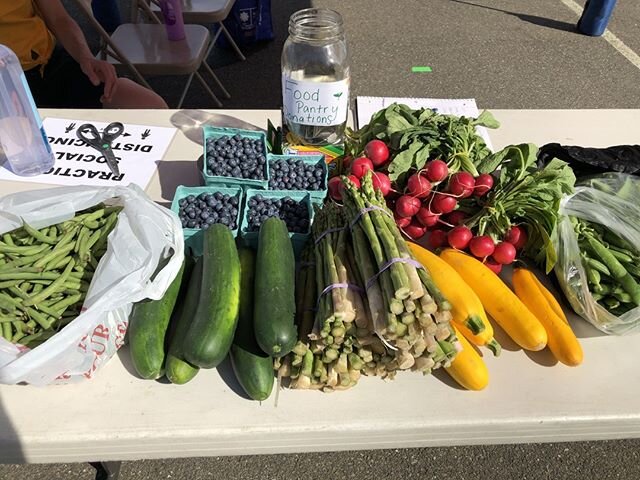 Look at all of these fresh, local, healthy items your donations provided to the WMP Church Food Pantry! We are so grateful to be a part of such a strong and supportive community. The WMP Church Food Pantry serves over 700 families in this time of nee