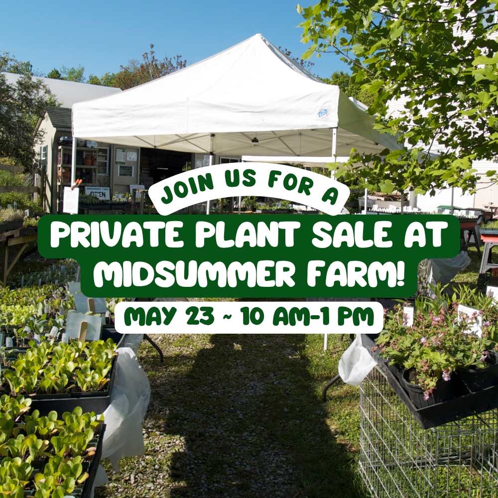 Private Plant Sale at Midsummer Farm