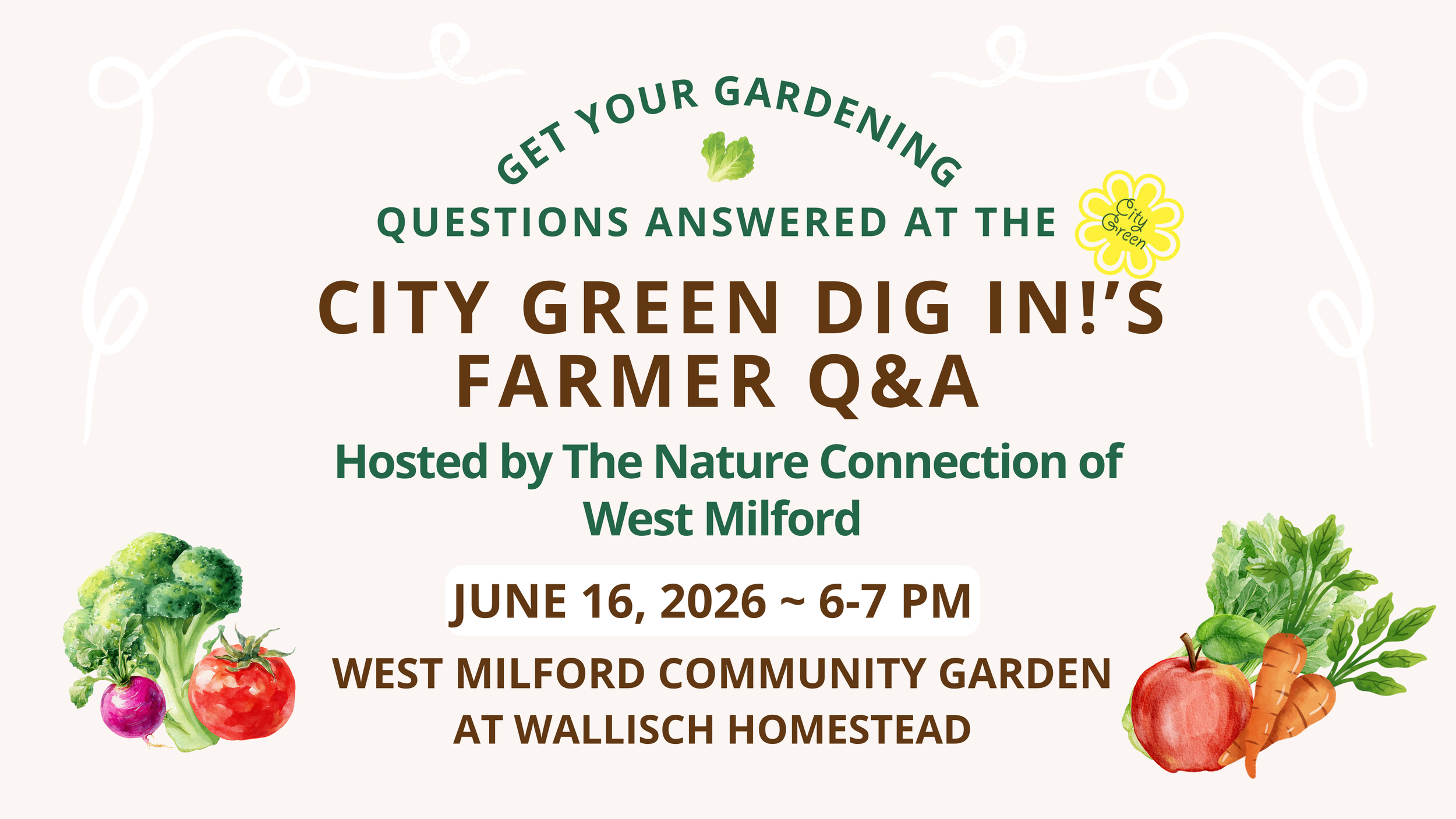  City Green Dig In!'s Farmer Q&amp;A 