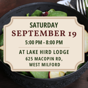 Annual Harvest Dinner &amp; BYOB Fundraiser