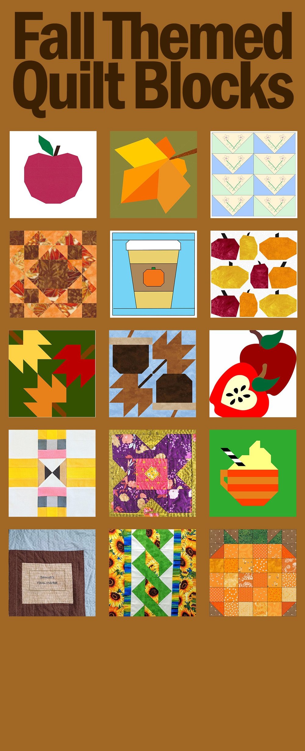 Quilt Block Mania Pumpkin — Katie Mae Quilts