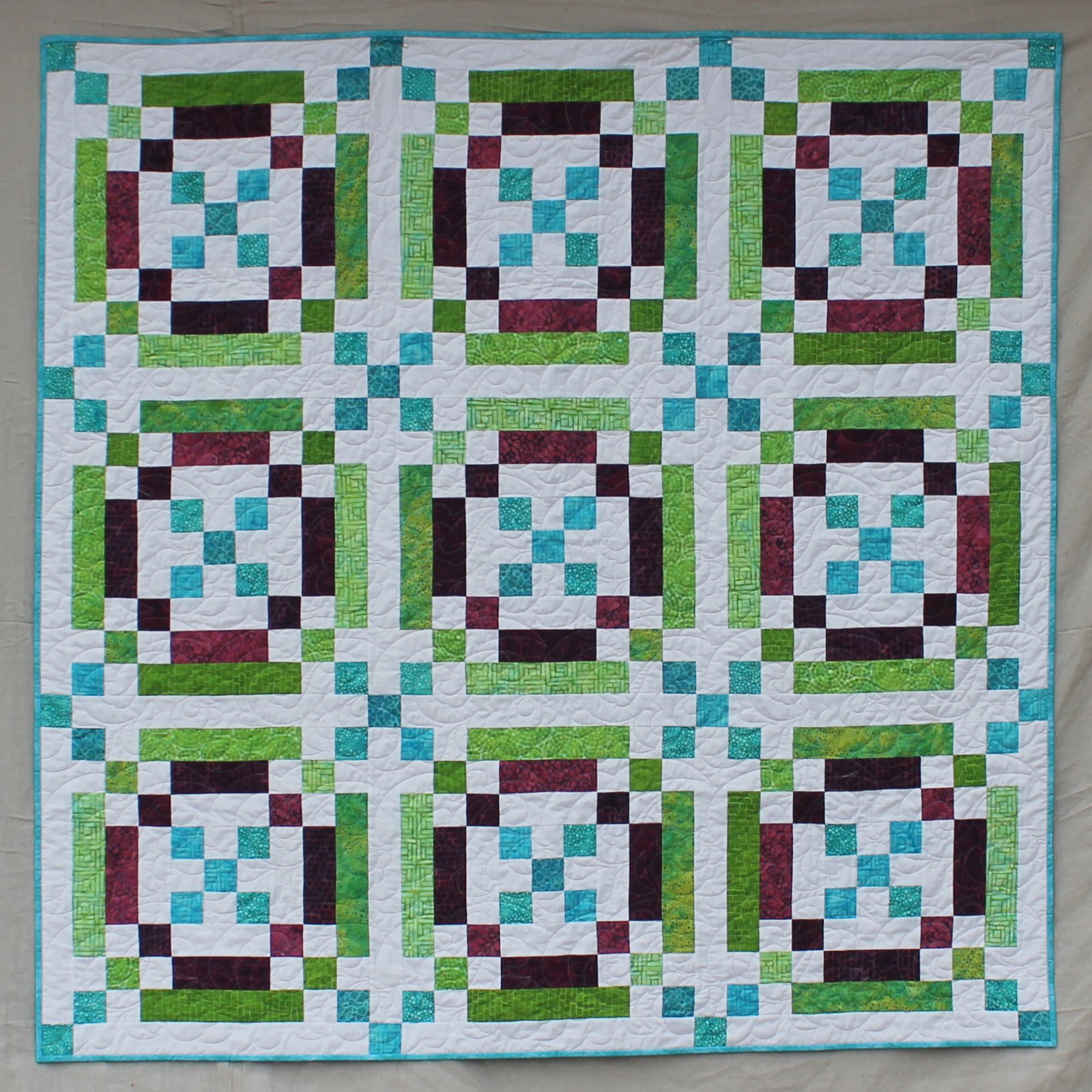 Swishy Sashing - A Finished Quilt Pattern! — Katie Mae Quilts