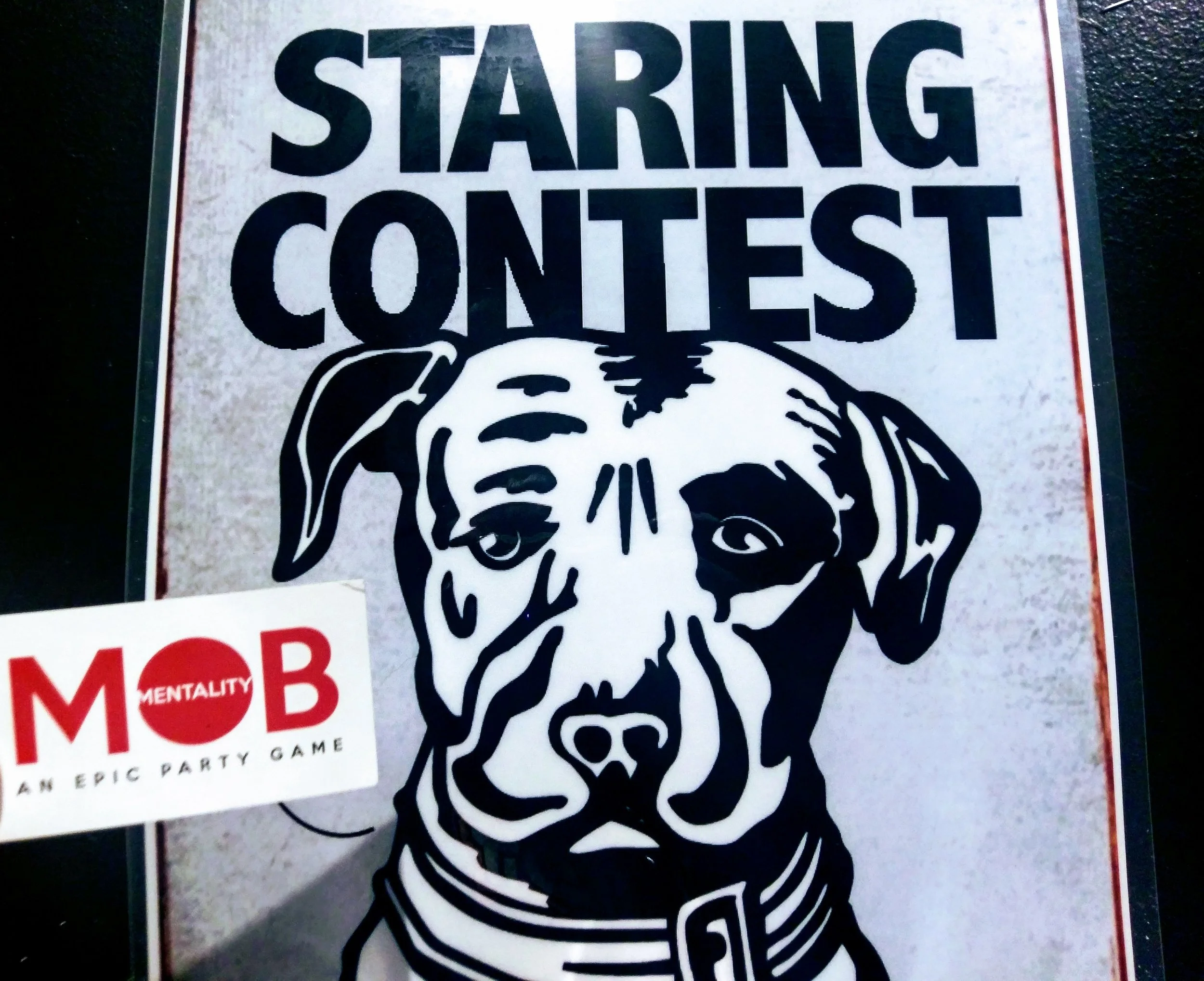 Let's have a staring contest Mob Mentalitiy