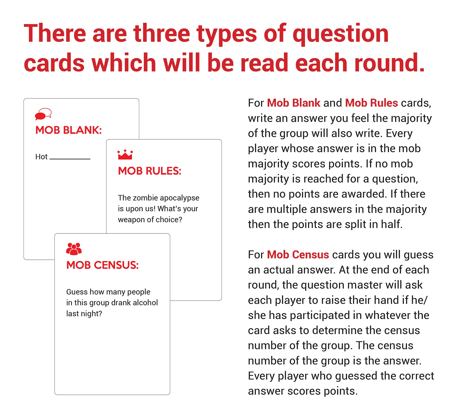 Mob Mentality sample questions