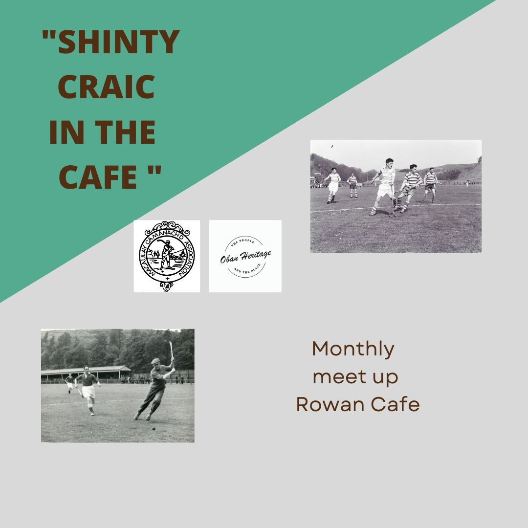 Shinty Craic in the Cafe