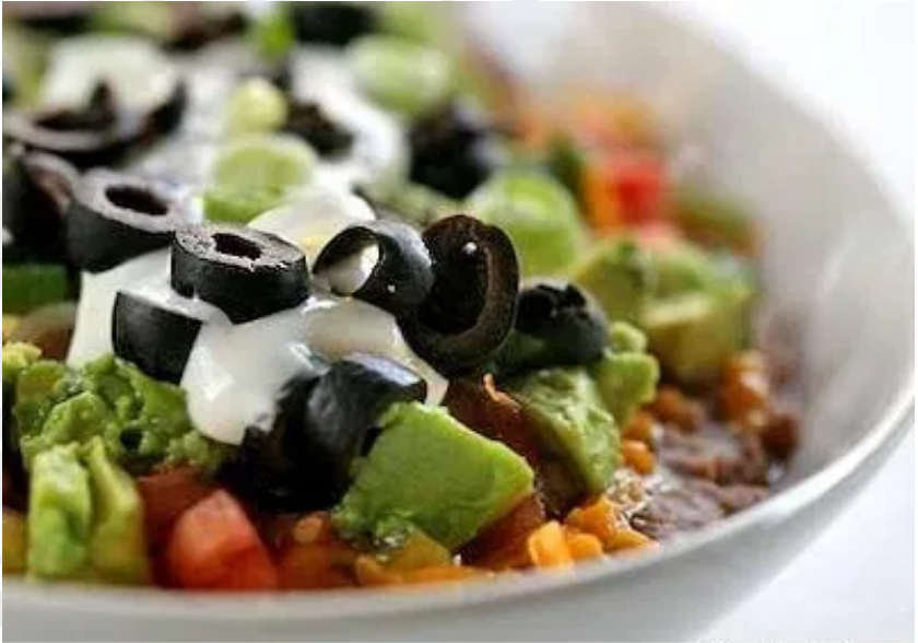 7 LAYER BEAN DIP