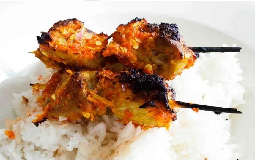 Chicken or Pork Sate